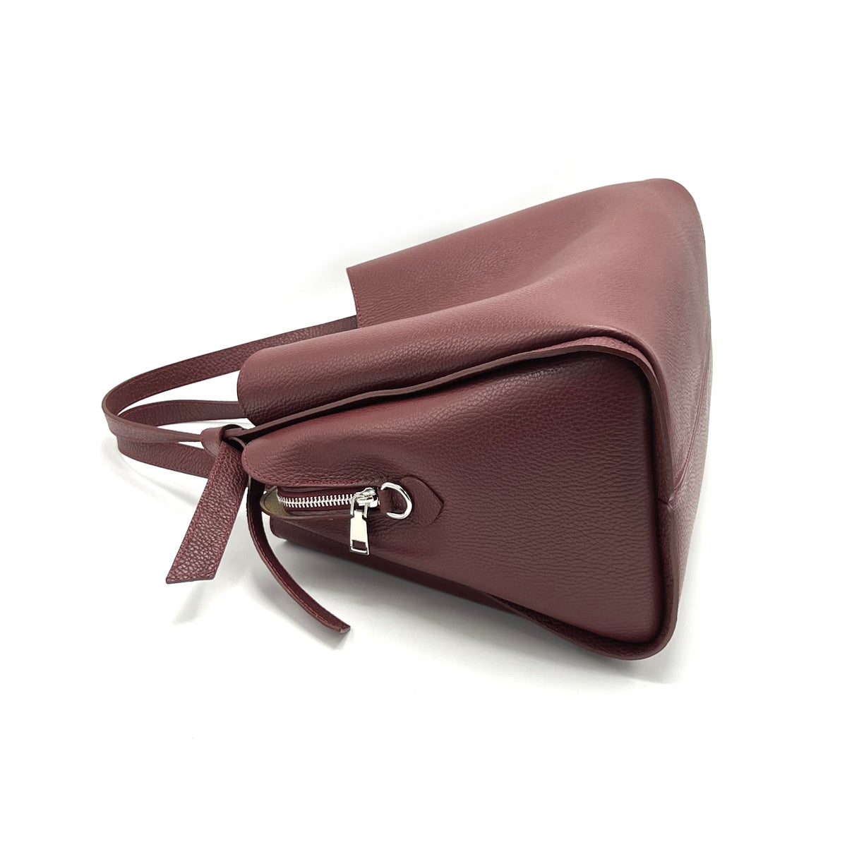 Genuine leather hand bag XL, Made in Italy, art. 112643