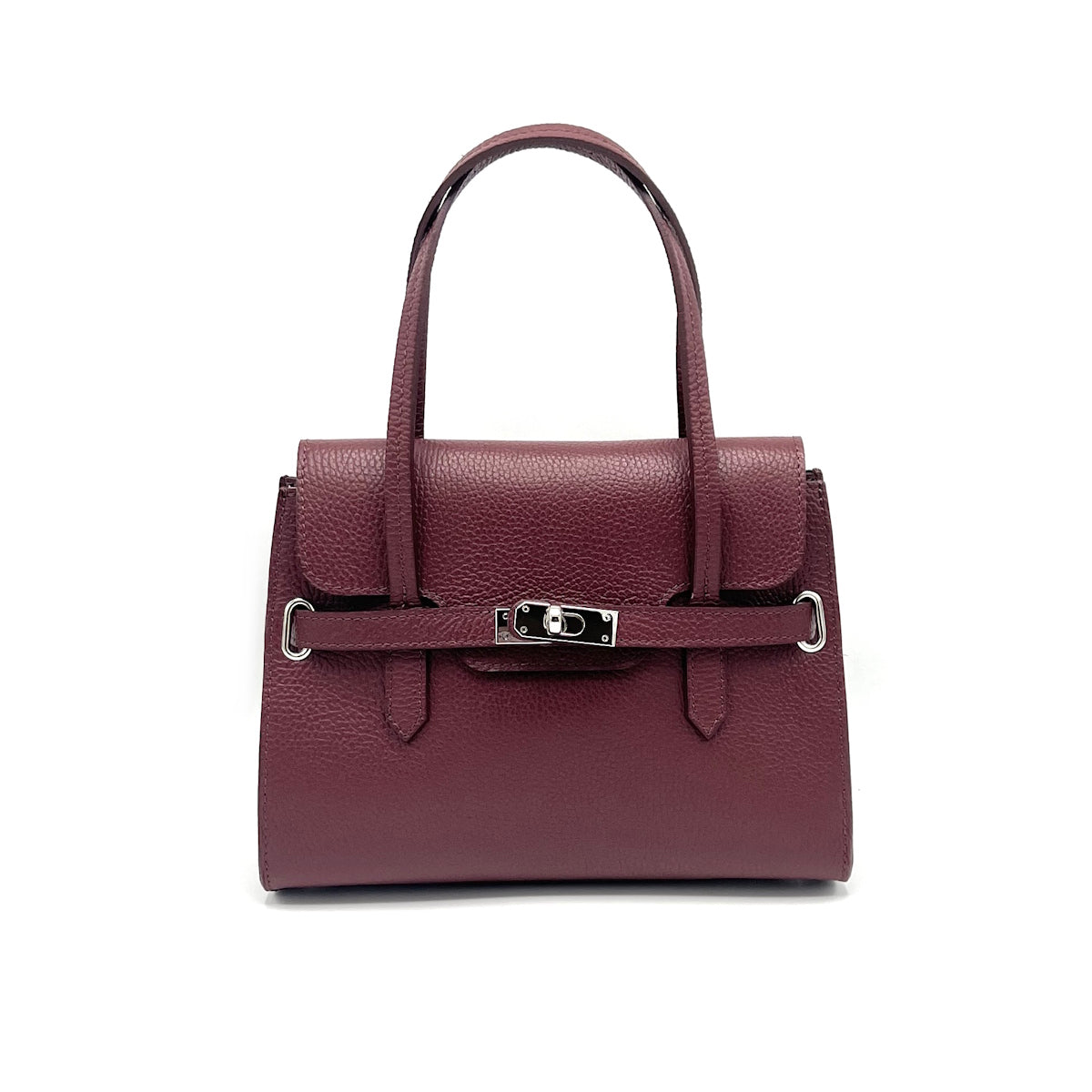 Genuine leather shoulder bag, Made in Italy, art. 112598