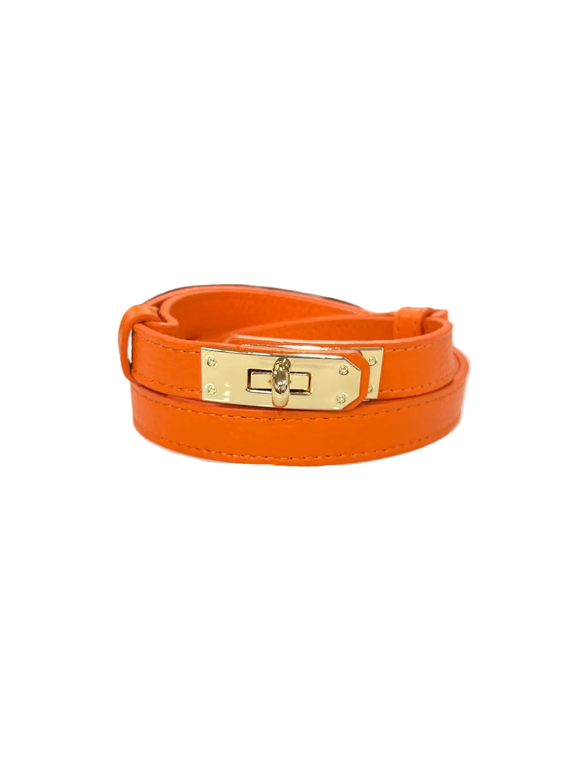 Women’s Adjustable Genuine Leather Dress Belt, Made in Italy, art. 602001