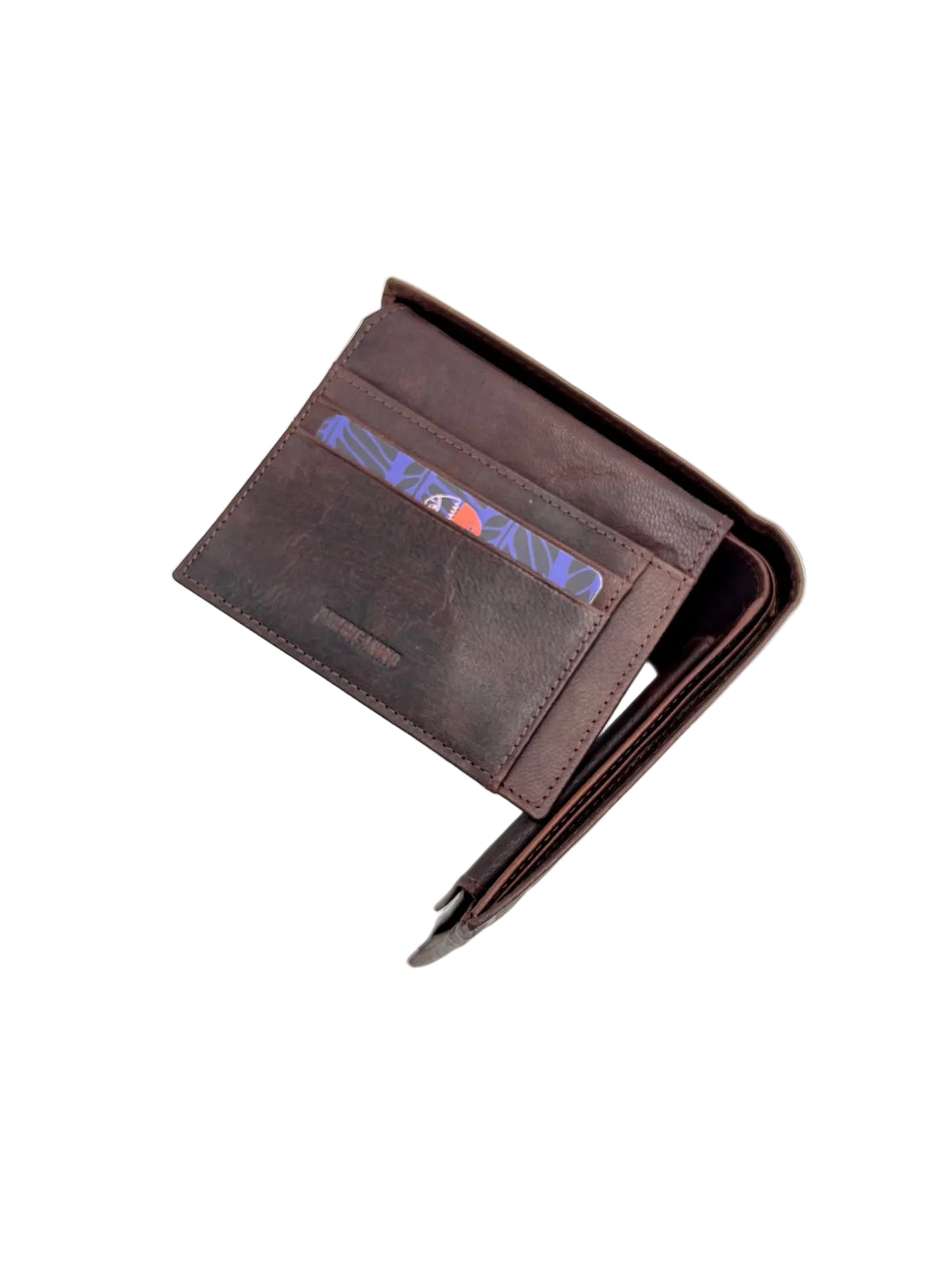 Embossed Genuine Leather Bifold Wallet with Coin Pocket, Brand Americanino, Art. PDK514-1