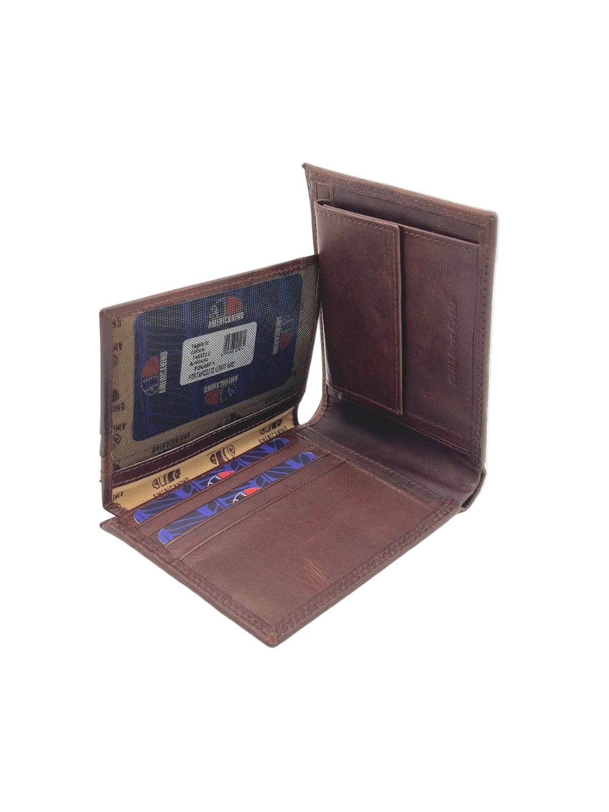 Vintage Genuine Leather Bifold Wallet with ID Window, Brand Americanino, Art. PDK487-1.425