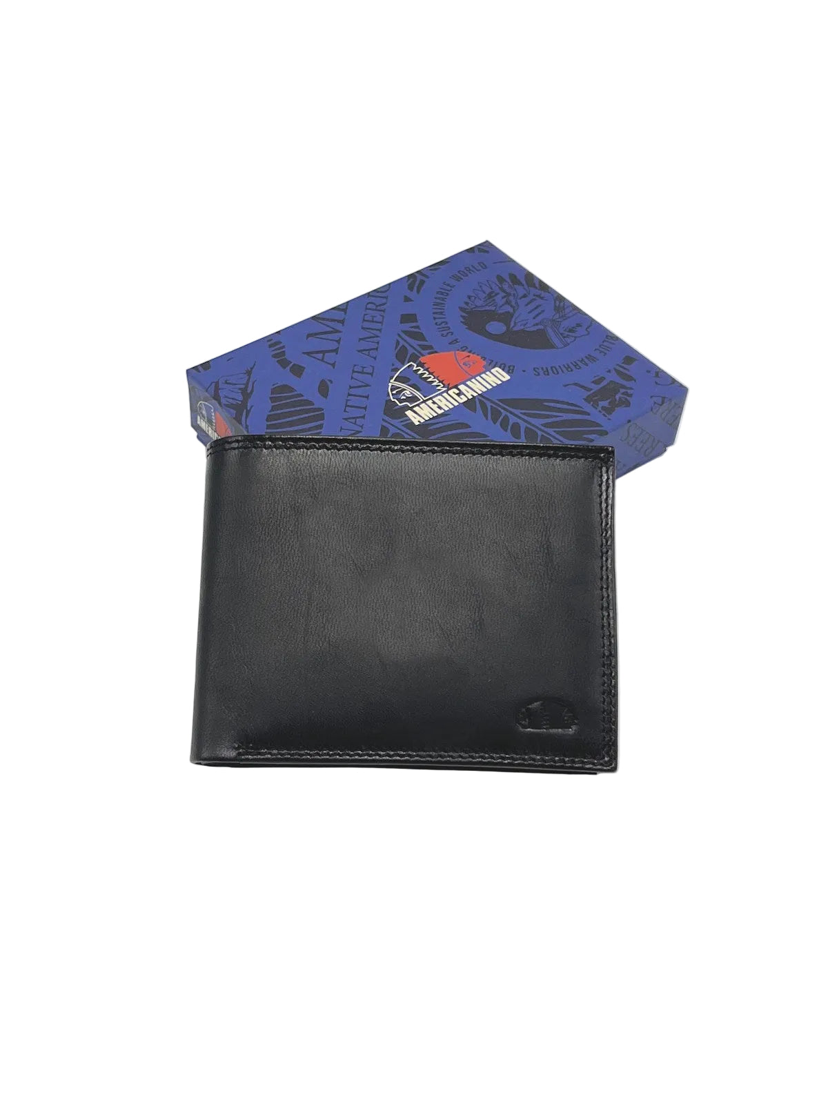 Vintage Genuine Leather Bifold Wallet with ID Window, Brand Americanino, Art. PDK487-1.425