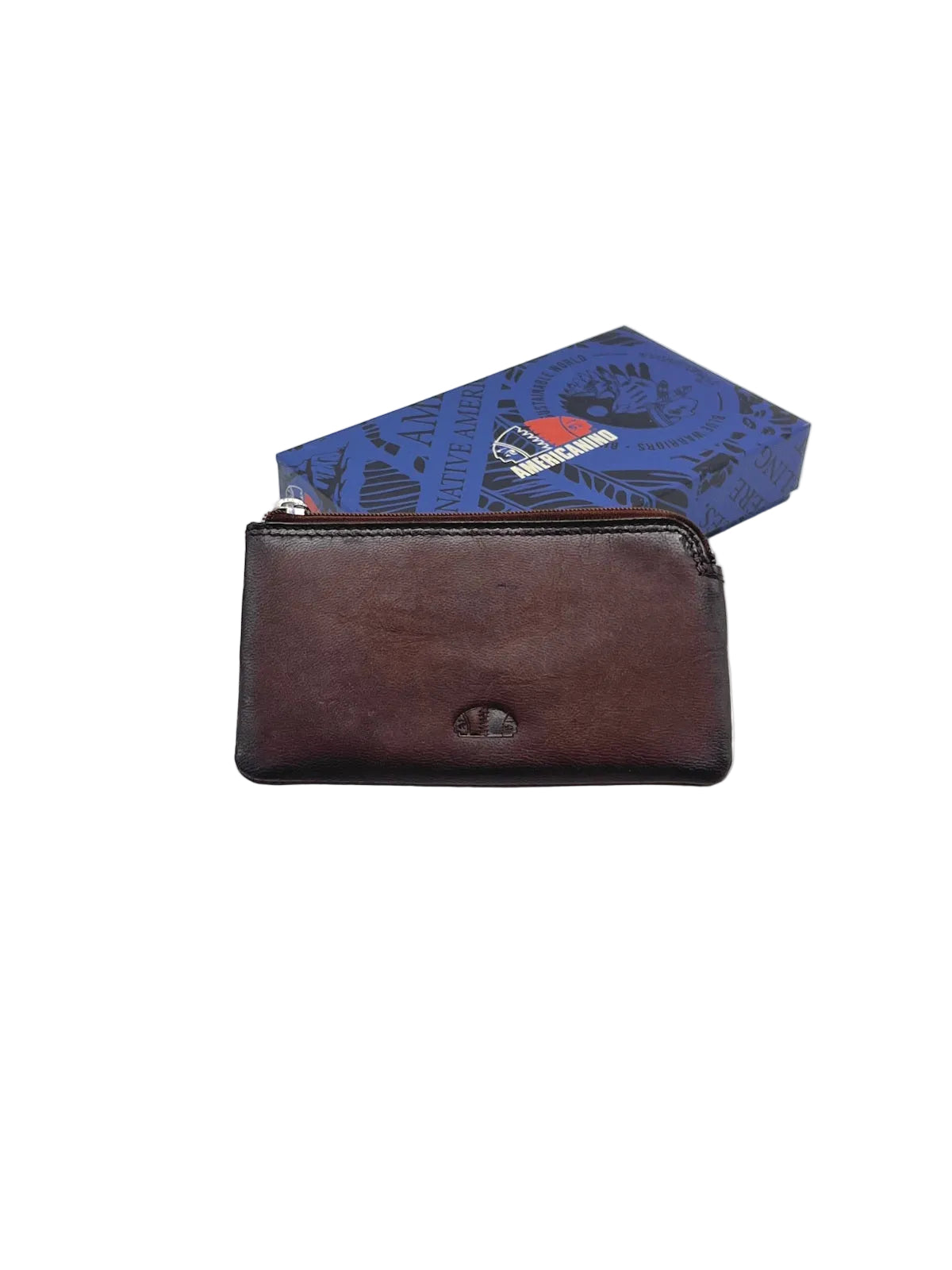 Vintage Genuine Leather Key Pouch with Key Ring, Brand Americanino, Art. PDK487-16