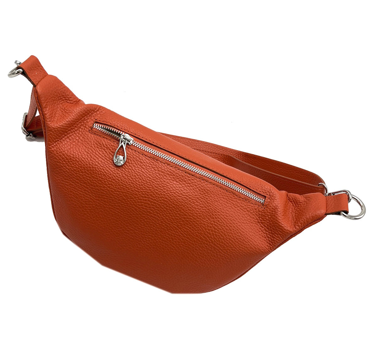 Genuine leather crossbody bag, for women, made in Italy, art. 112426