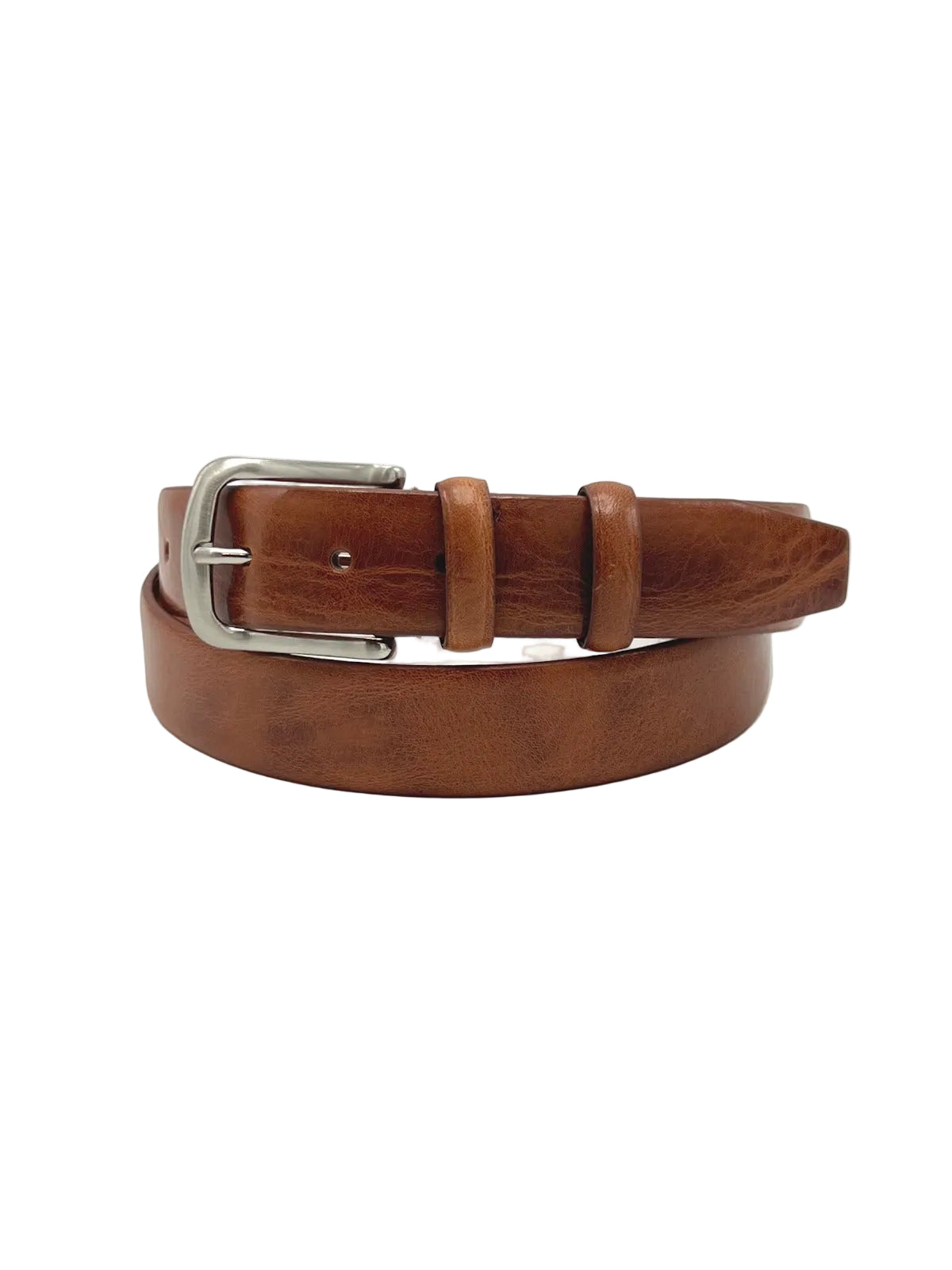Classic Genuine Leather 35mm Men's Belt – Clean Edge, No Stitching Design, Made in Italy, art. 3000.35.391