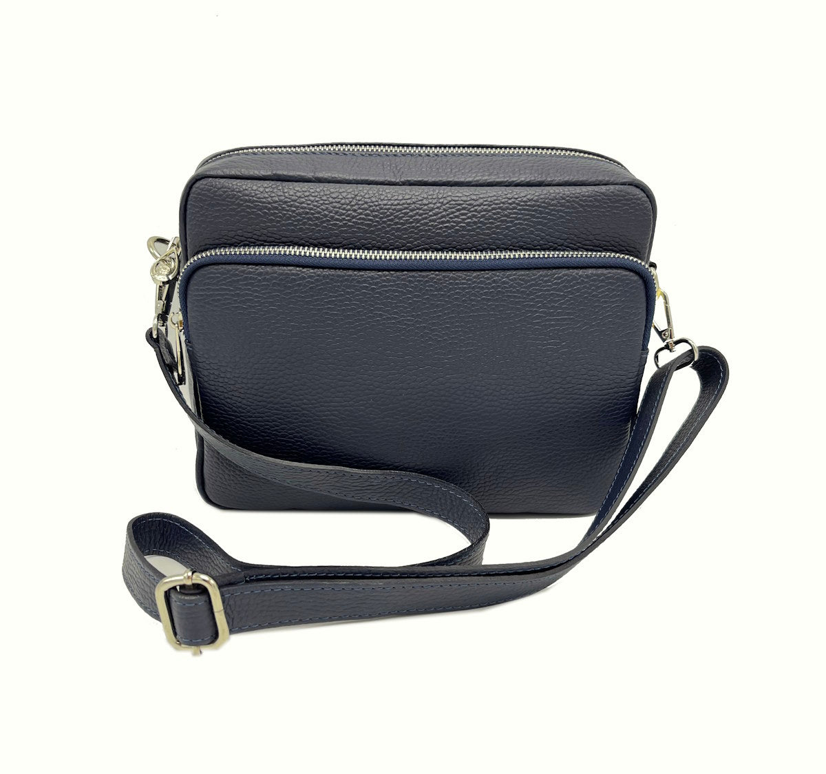 Genuine leather shoulder bag, for women, made in Italy, art. 112425