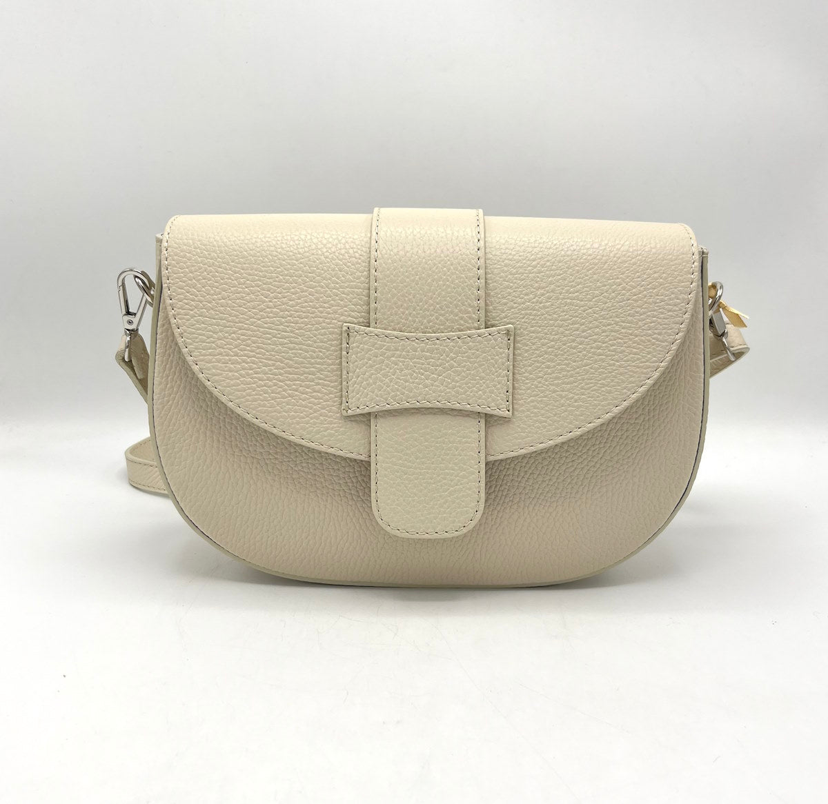 Genuine leather shoulder bag, for women, made in Italy, art. 112430