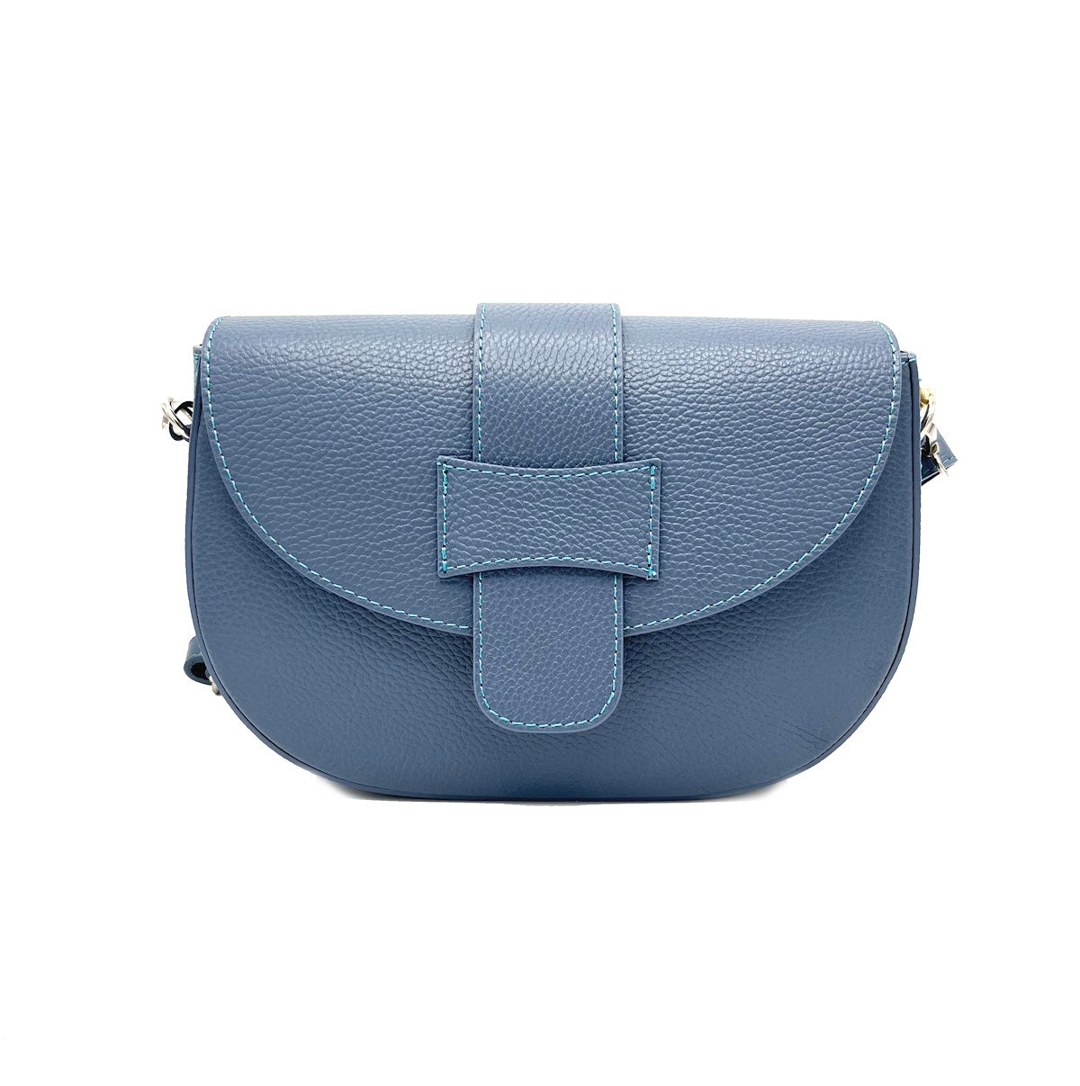 Genuine leather shoulder bag, for women, made in Italy, art. 112430