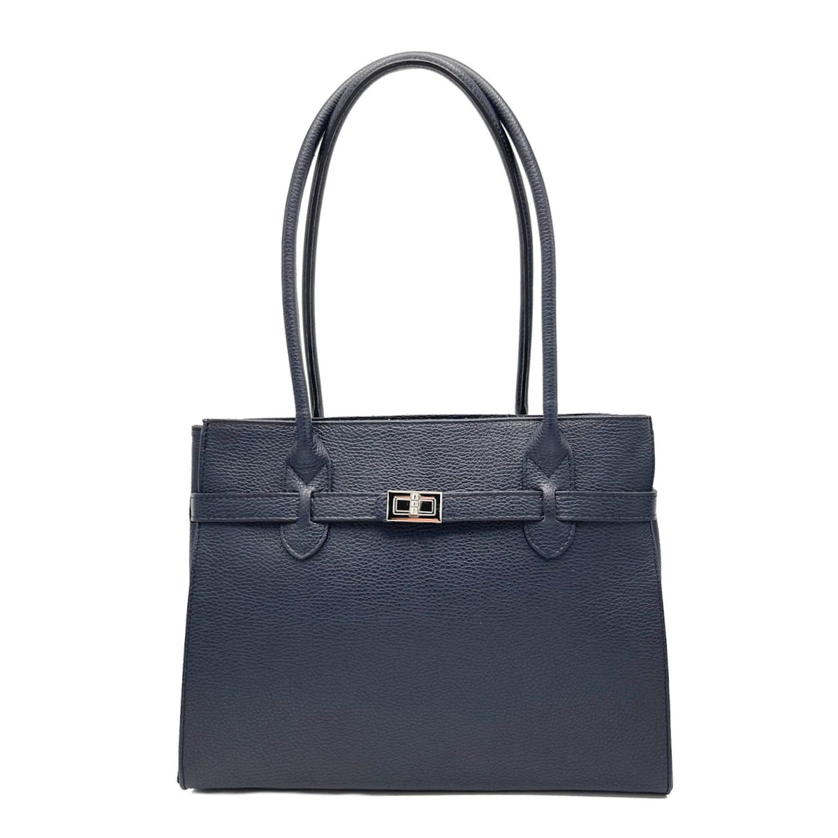 Genuine leather shoulder bag, Made in Italy, art. 112429