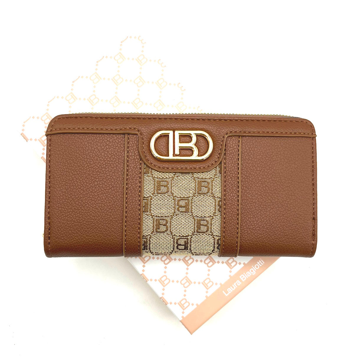 Eco leather wallet for women, Laura Biagiotti, art. LB24502-67