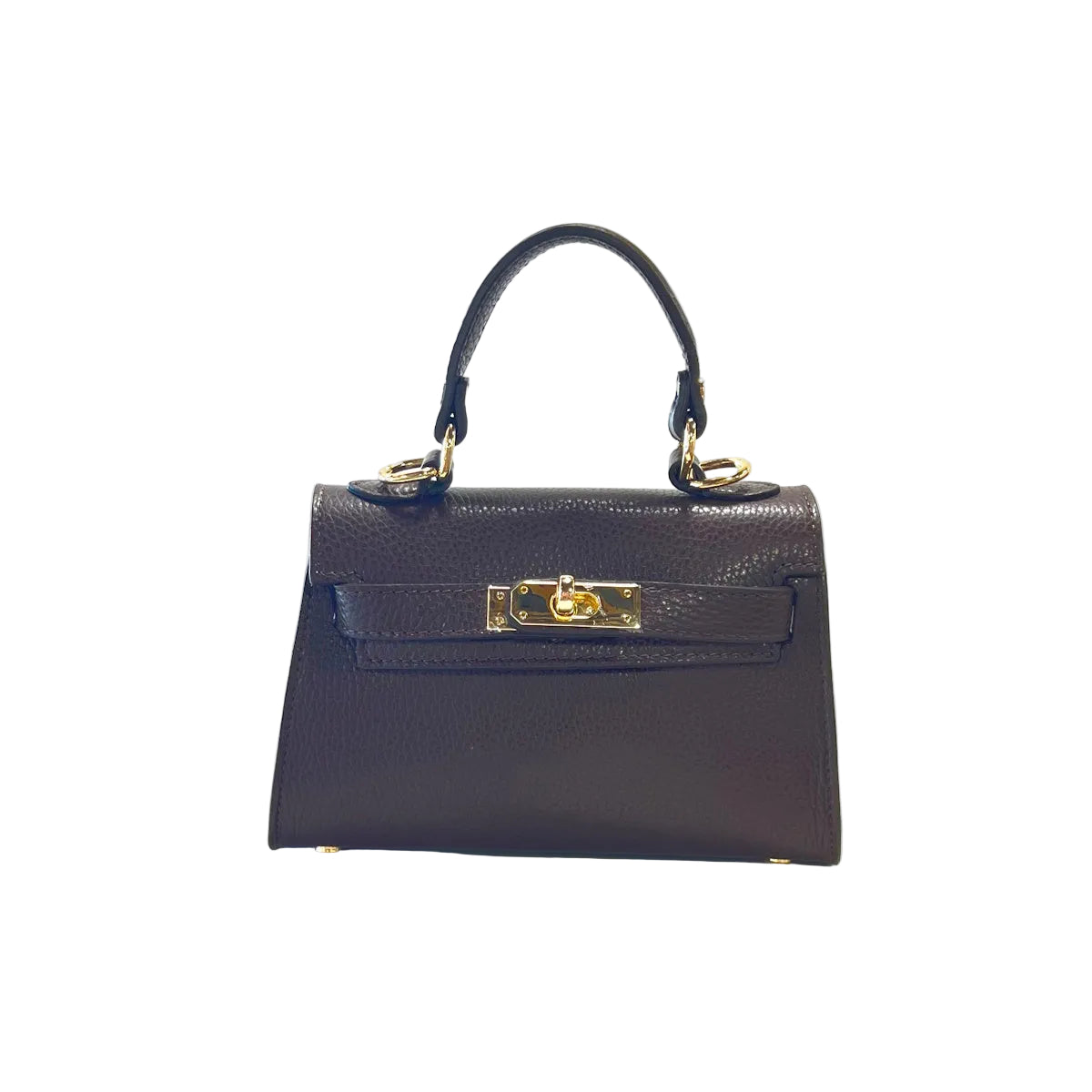 Genuine leather shoulder bag, Made in Italy, art. 112609