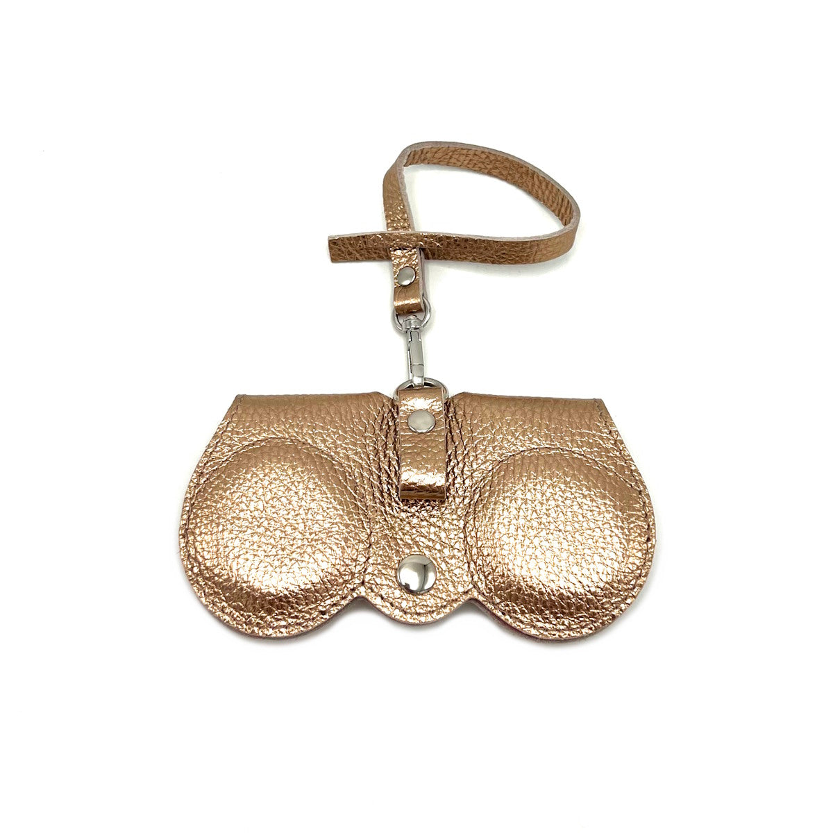 Portaocchiali agganciabile in pelle laminata, art. CU02LA