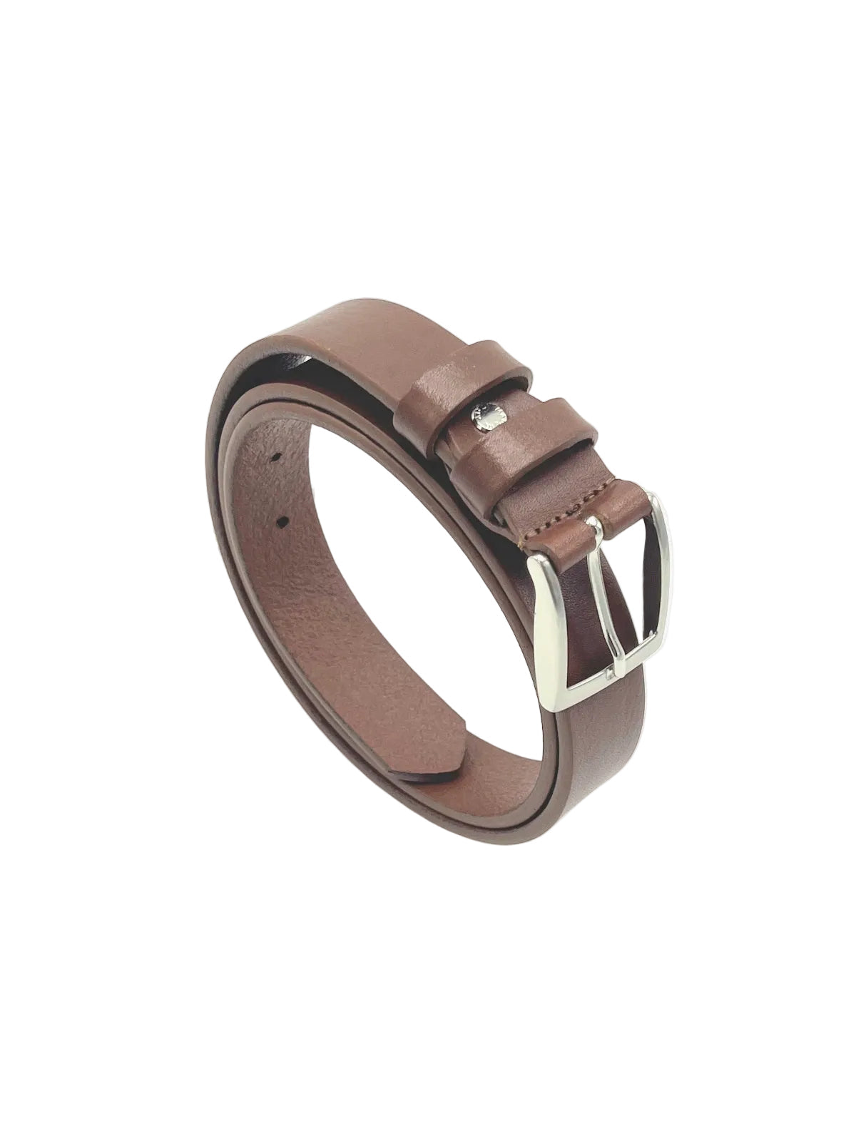 Classic Genuine Leather 30mm Men's Belt No Stitch, Made in Italy, art. 2401/30.389