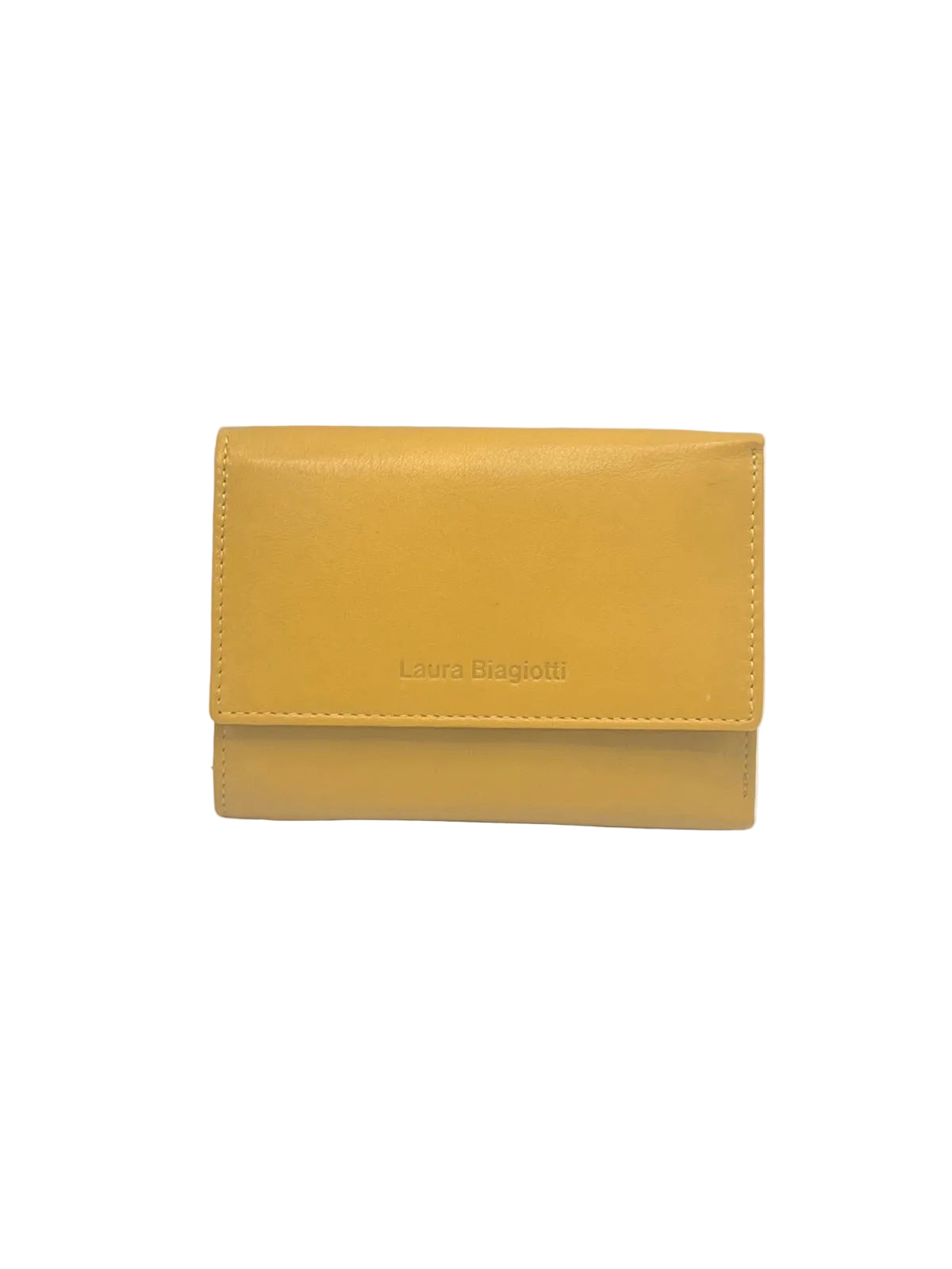 Women's Genuine Leather Wallet – Soft Trifold Purse with Rainbow Multicolor Interior, Art. LB26764-31
