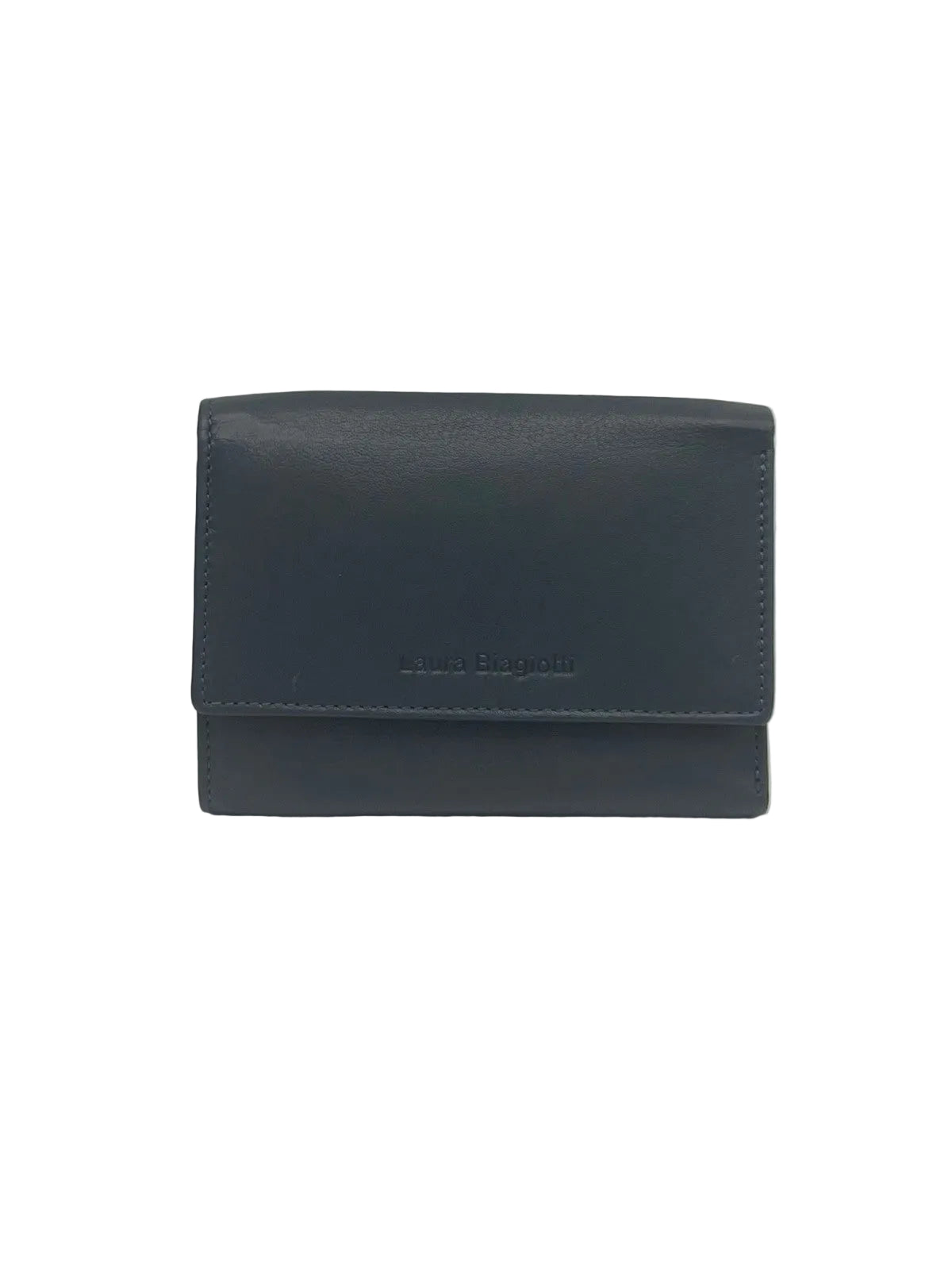 Women's Genuine Leather Wallet – Soft Trifold Purse with Rainbow Multicolor Interior, Art. LB26764-31