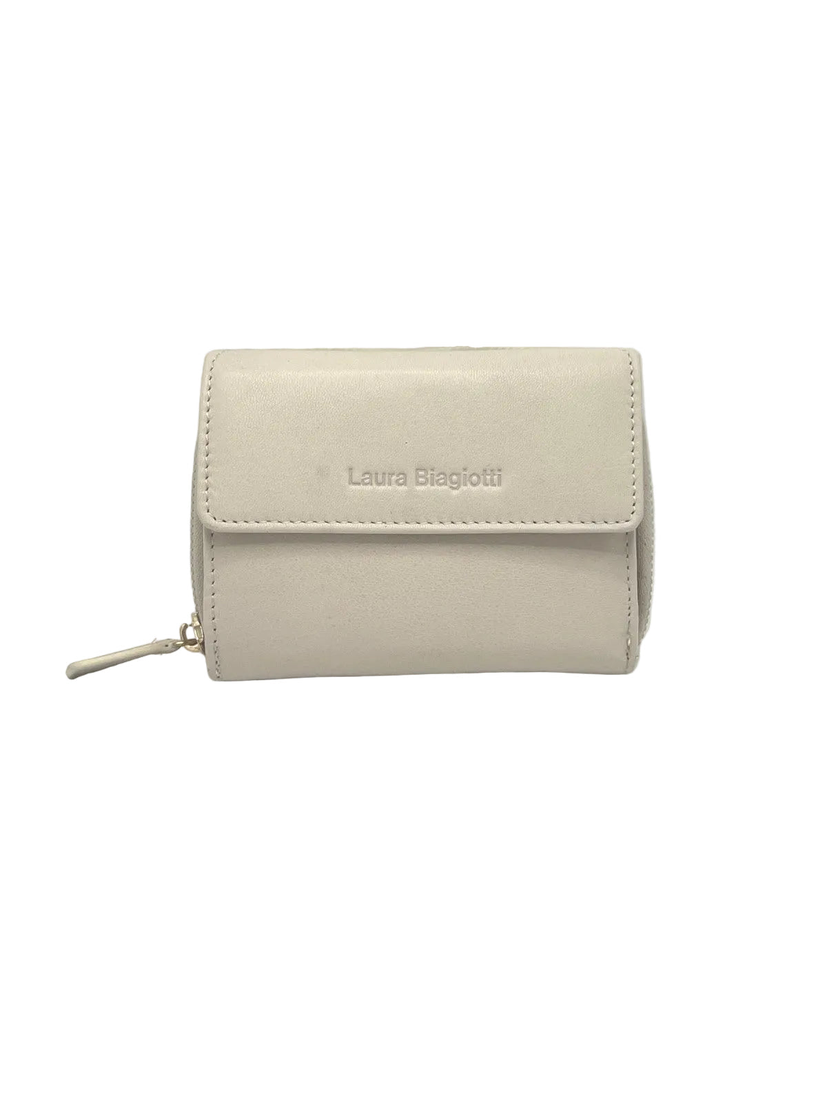 Women's Genuine Leather Wallet – Soft Bifold Purse with Rainbow Multicolor Interior, Art.LB26764-32