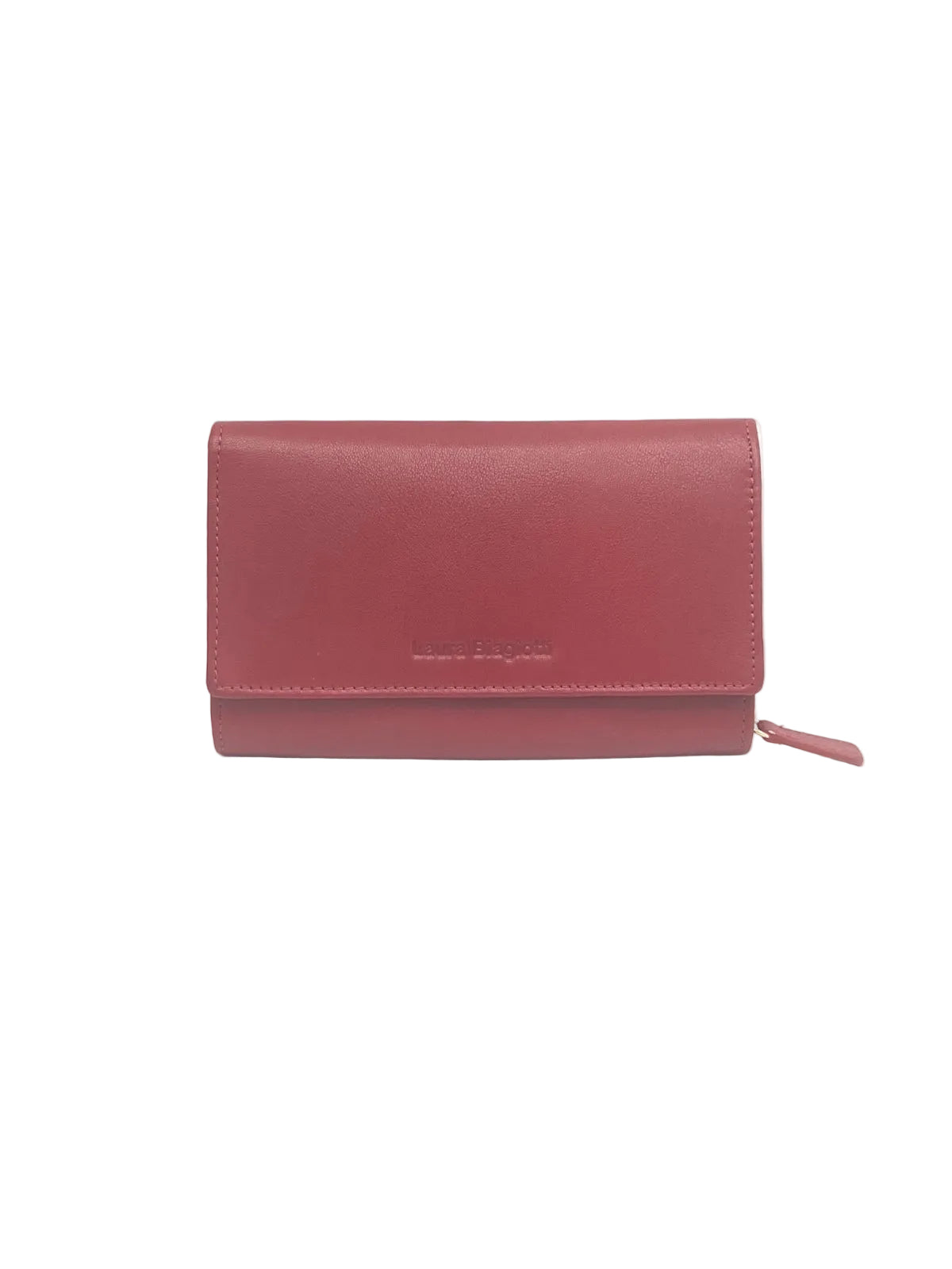 Women's Genuine Leather Wallet – Soft Long Purse with Rainbow Multicolor Interior, Art. LB26764-30