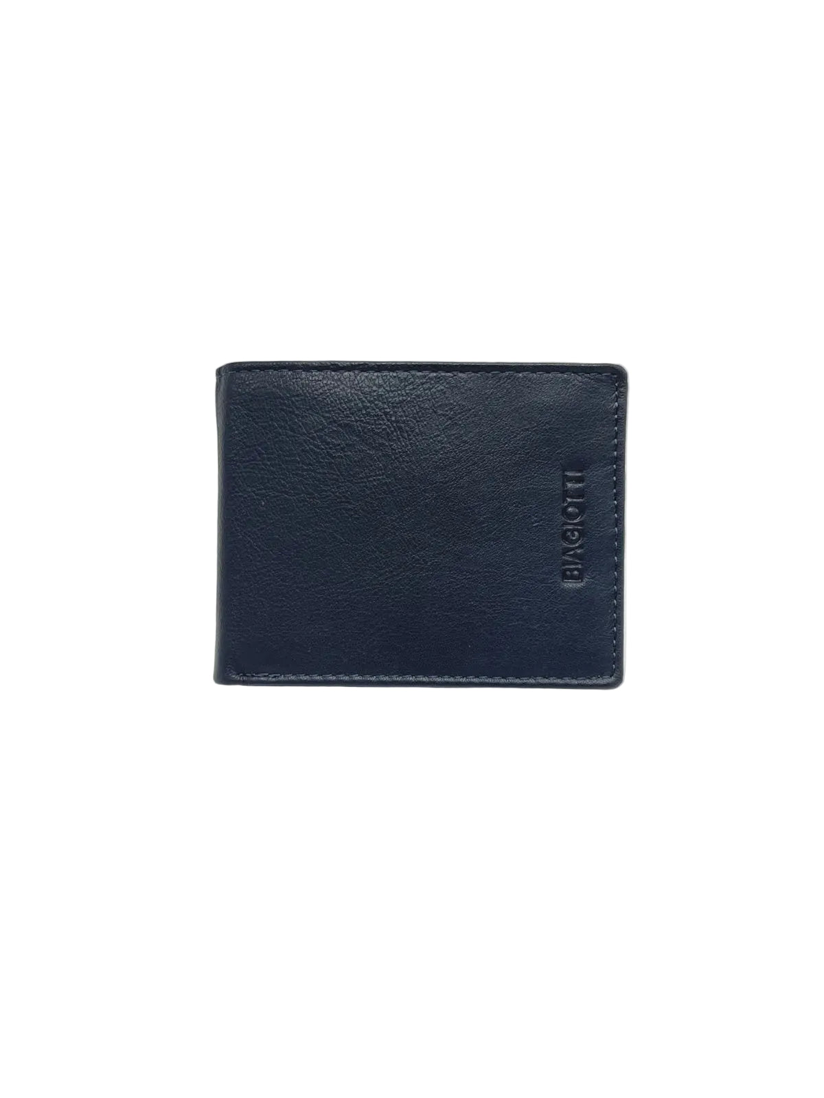 Men's Genuine Leather Wallet – Small Bifold Wallet with Rainbow Multicolor Interior, Art. LB26764-44