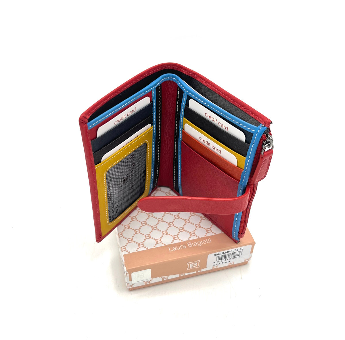 Portafoglio in vera pelle, da donna, Laura Biagiotti, art. LB24764-20