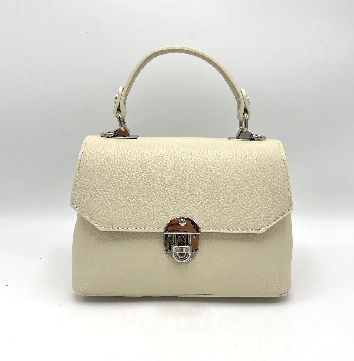 Genuine leather shoulder bag, for women, made in Italy, art. 112432