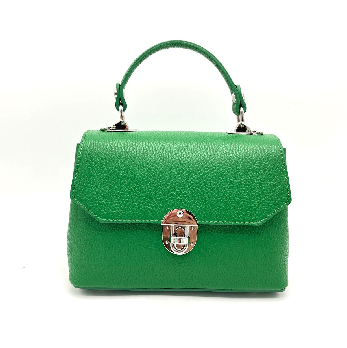 Genuine leather shoulder bag, for women, made in Italy, art. 112432