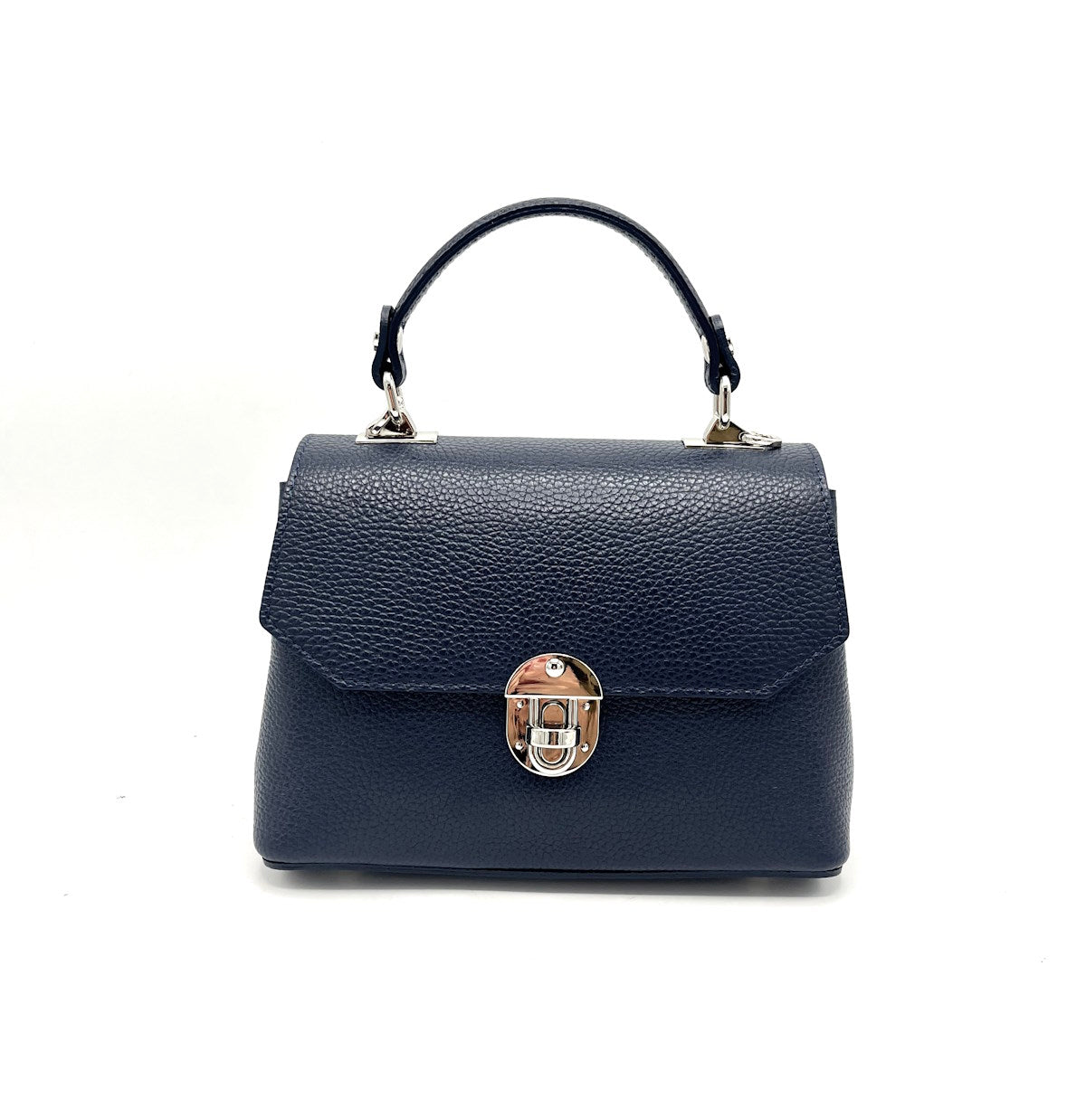 Genuine leather shoulder bag, for women, made in Italy, art. 112432