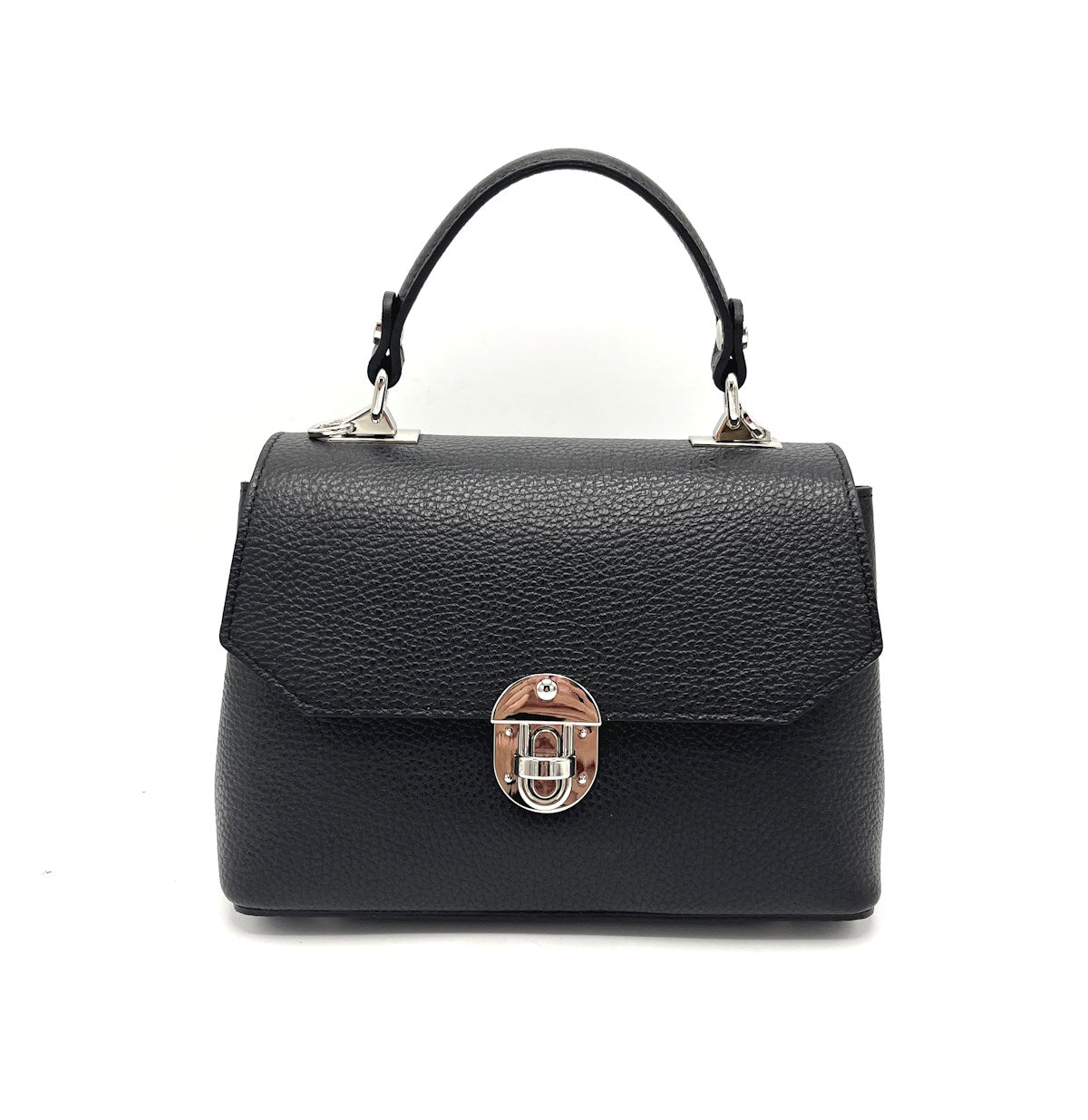 Genuine leather shoulder bag, for women, made in Italy, art. 112432