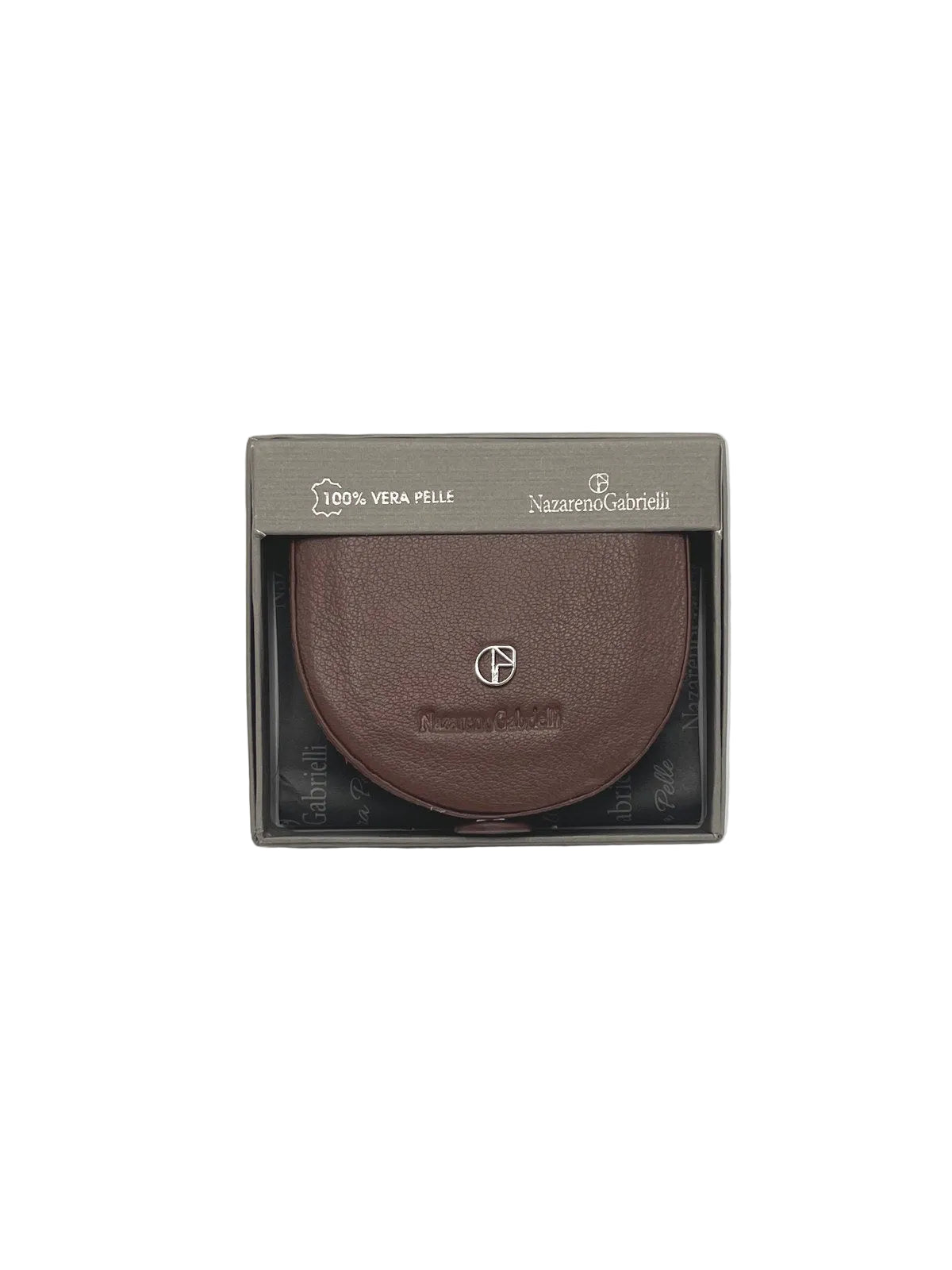 Genuine Leather Coin Purse with Snap Closure, Art. PDK391-12