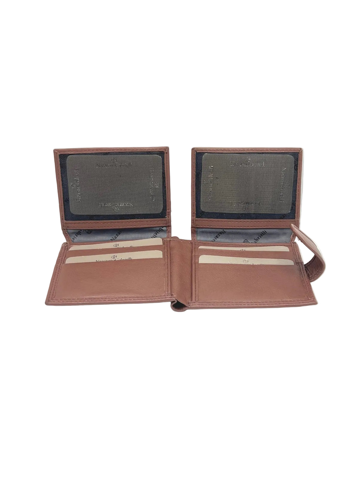 Genuine Leather Men's Wallet, Classic Bifold Wallet with ID Window, Snap Button Closure, Art. PDK391-108