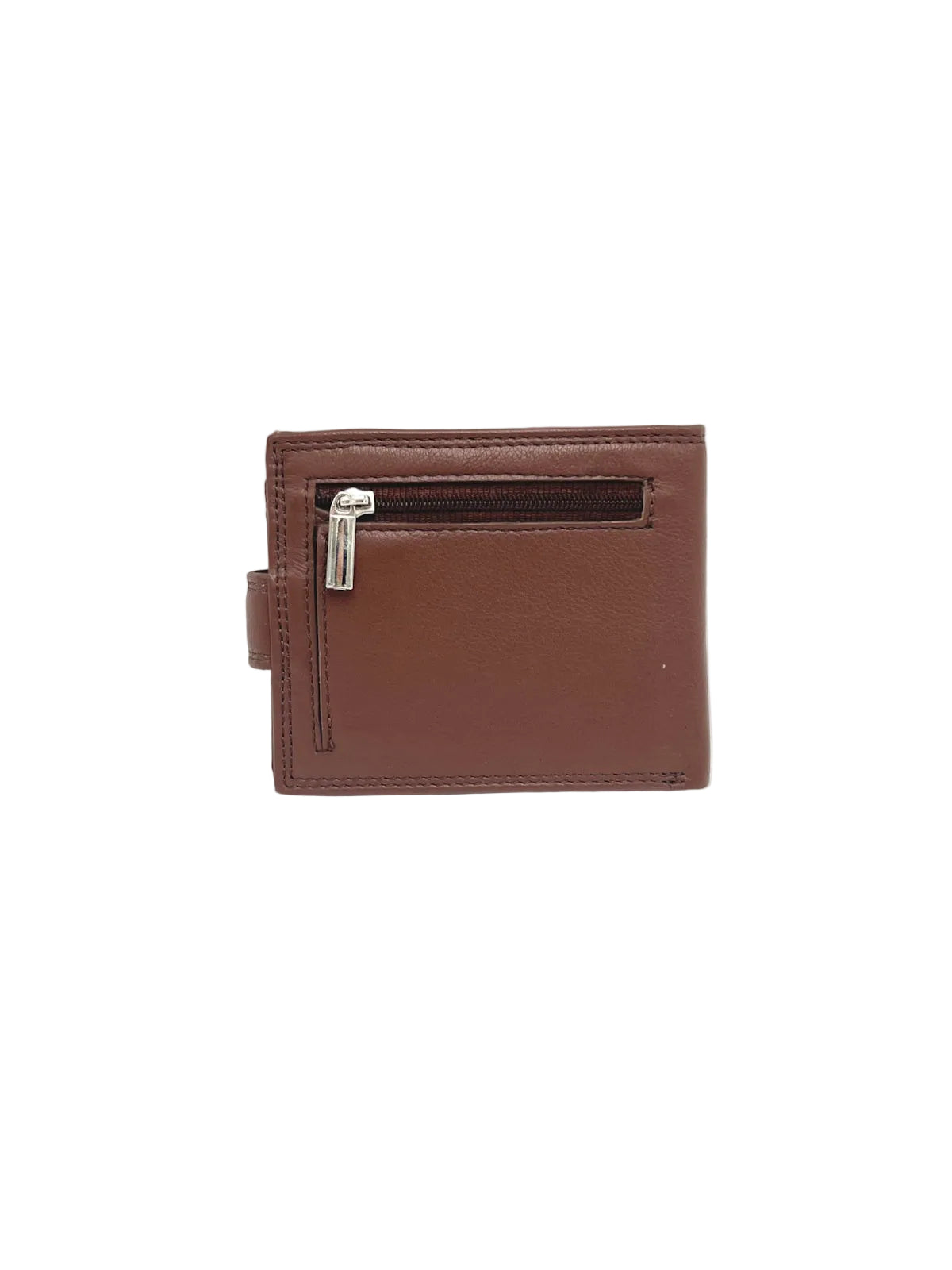 Genuine Leather Men's Wallet, Classic Bifold Wallet with ID Window, Snap Button Closure, Art. PDK391-108