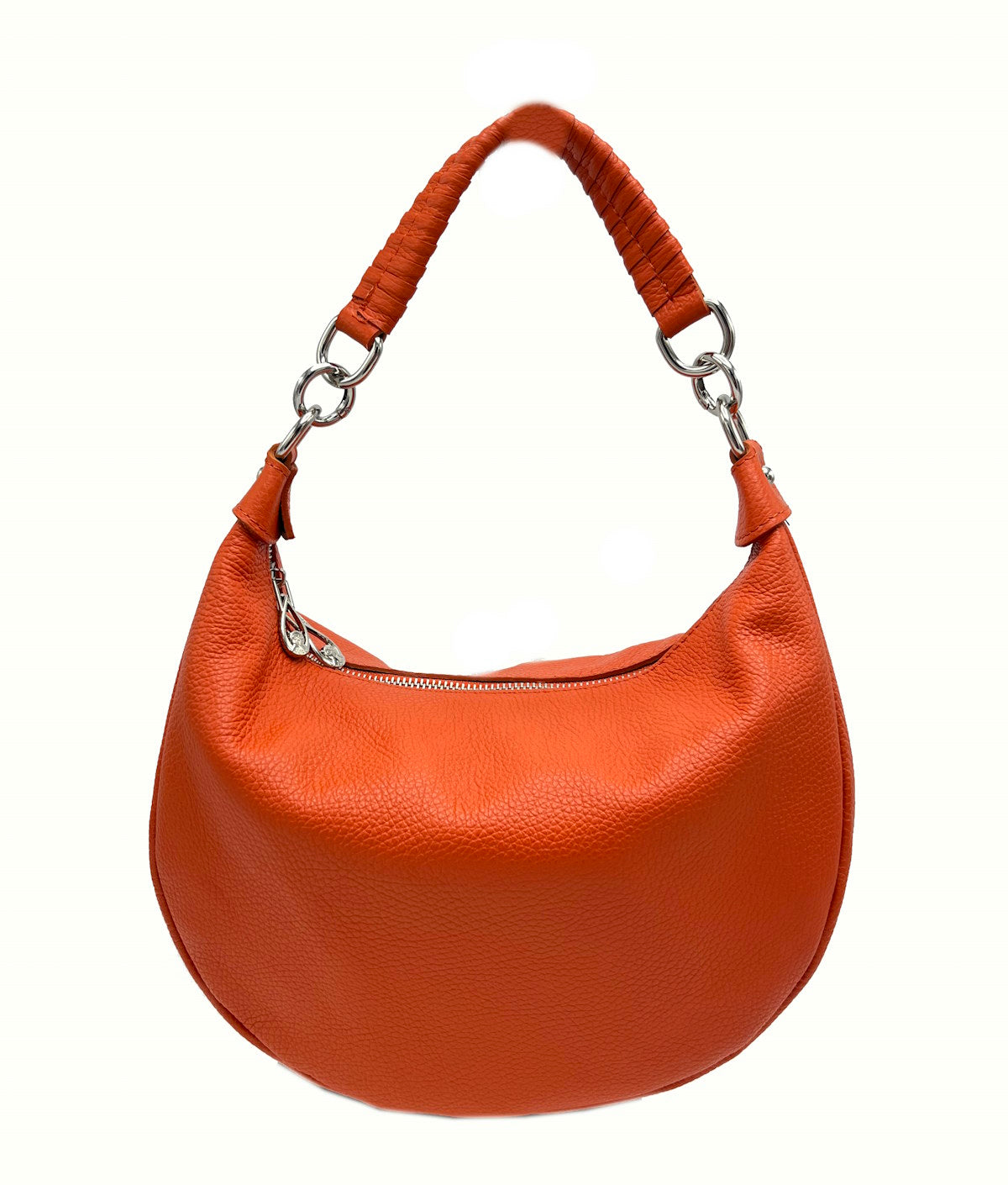 Genuine leather shoulder bag, for women, made in Italy, art. 112433