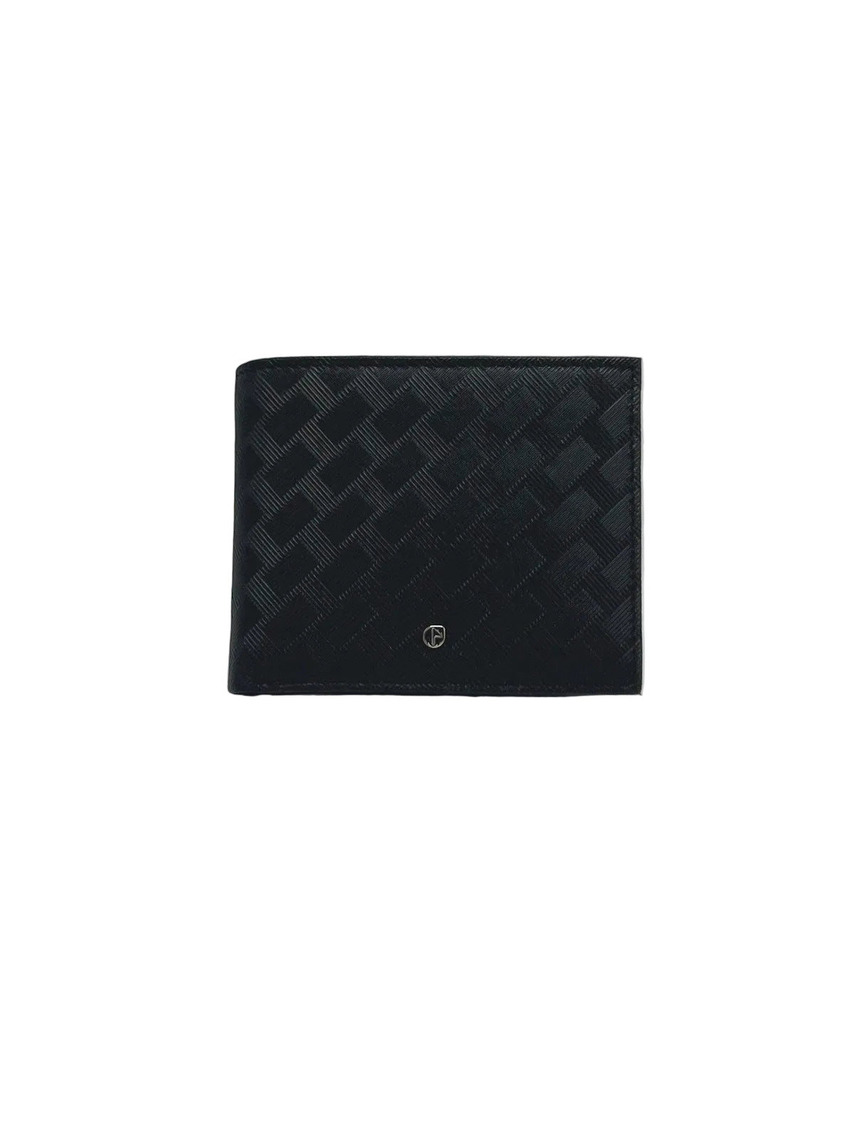 Men's Genuine Leather Embossed Small Bifold Wallet with Flip-Up ID Window, Coin Pocket, Art. PDK547-9
