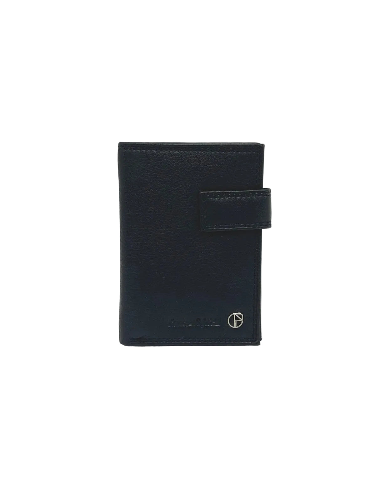Genuine Leather Men's Wallet with Zipper Coin Pocket, Bifold Card Holder with Snap Closure, Art. PDK391-110