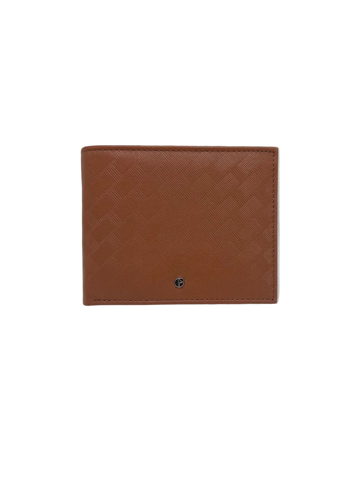 Men's Genuine Leather Embossed Bifold Wallet with Flip-Up ID Window, Coin Pocket, Art. PDK547-1