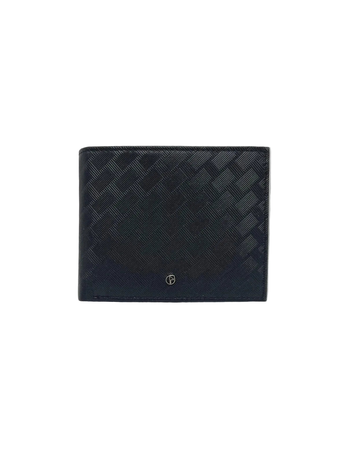 Men's Genuine Leather Embossed Bifold Wallet with Flip-Up ID Window, Coin Pocket, Art. PDK547-1