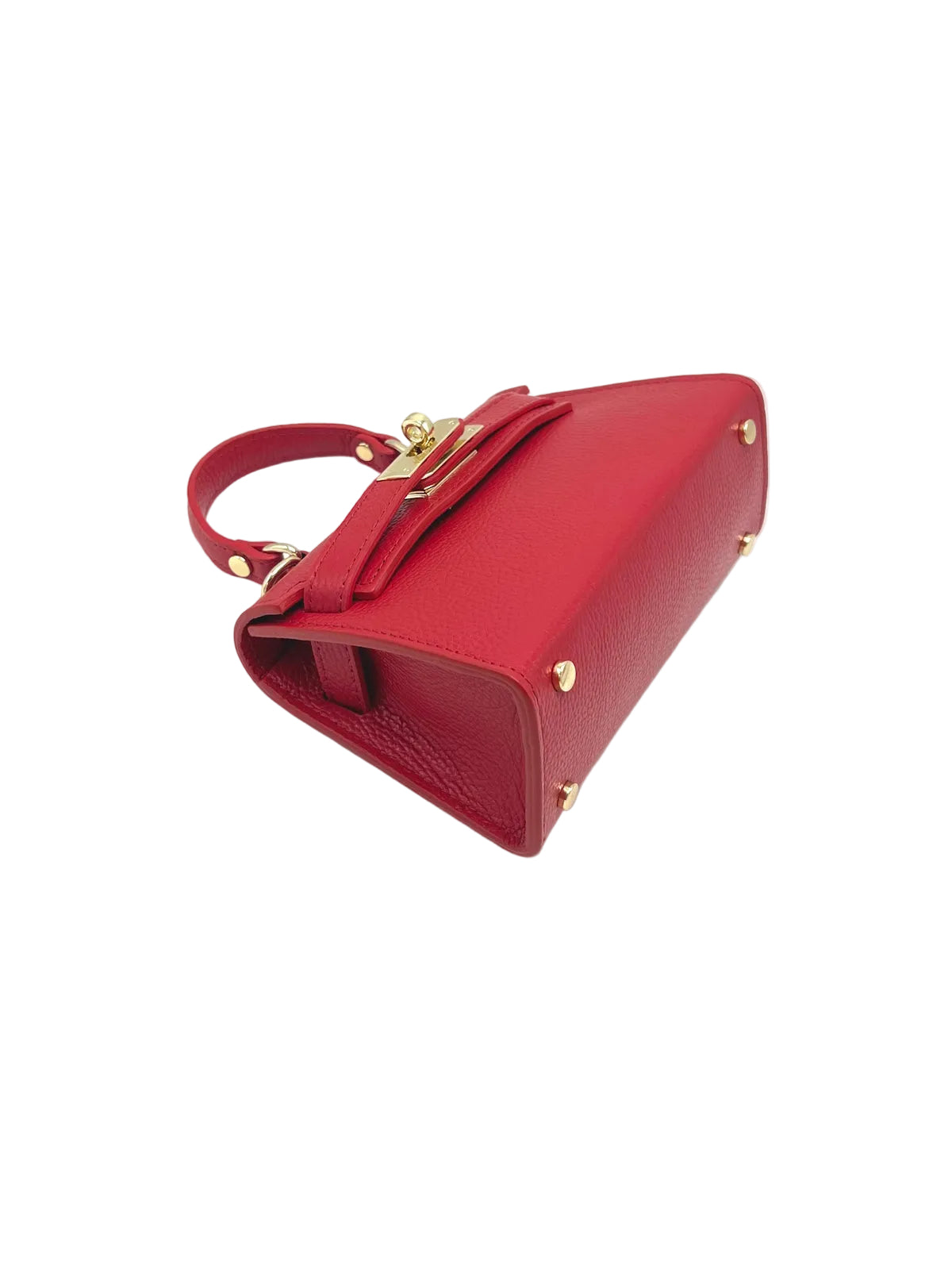Genuine Leather Shoulder Bag, Made in Italy, art. 112609
