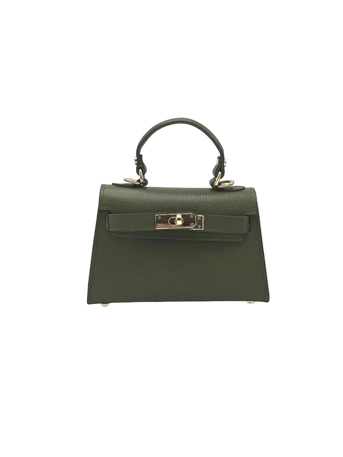 Genuine Leather Shoulder Bag, Made in Italy, art. 112609