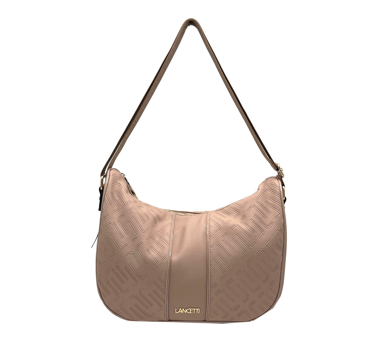 Eco leather shoulder bag, Big size, Lancetti, art. LL24101-4