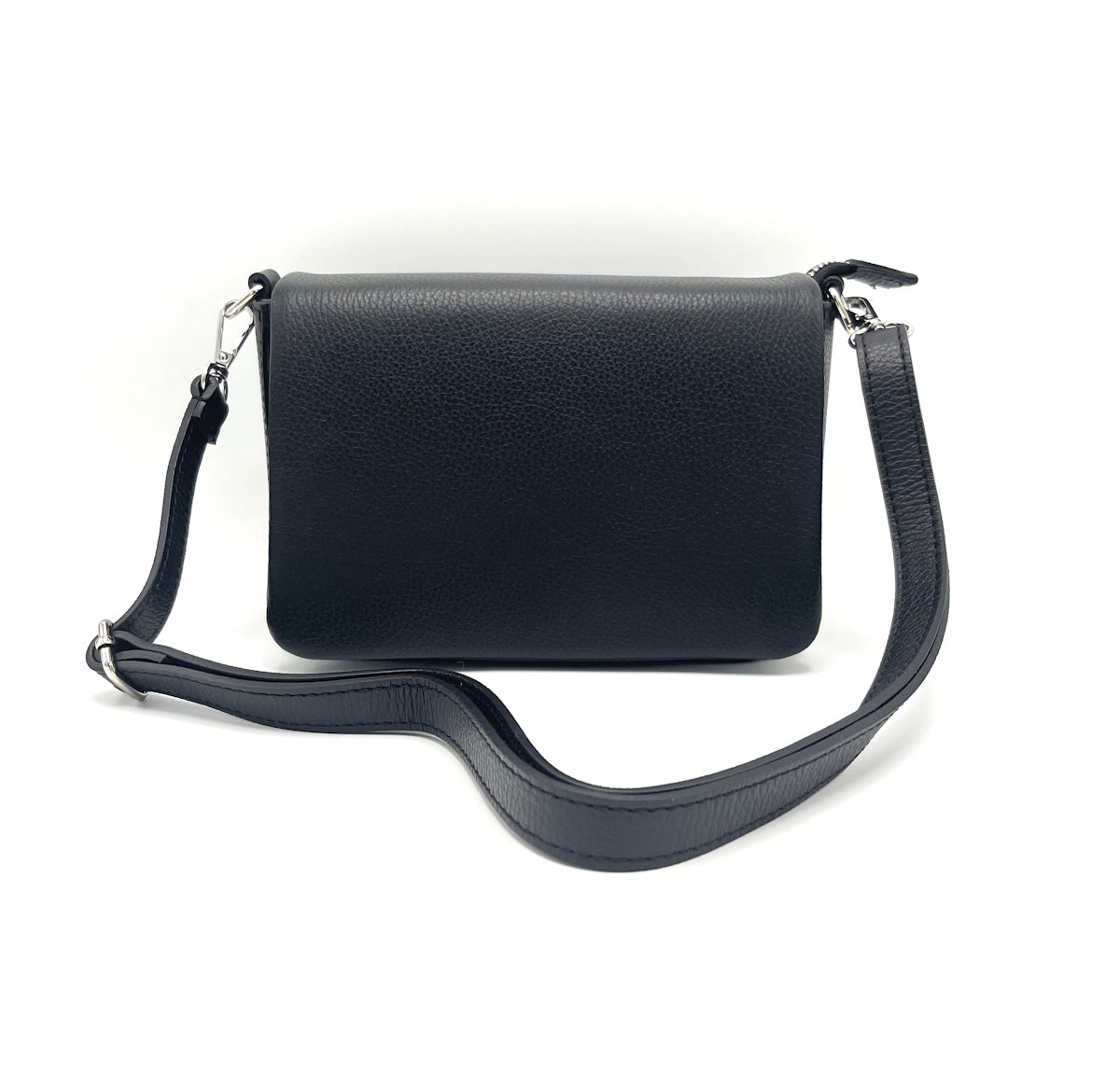 Genuine leather shoulder bag, for women, made in Italy, art. 112435