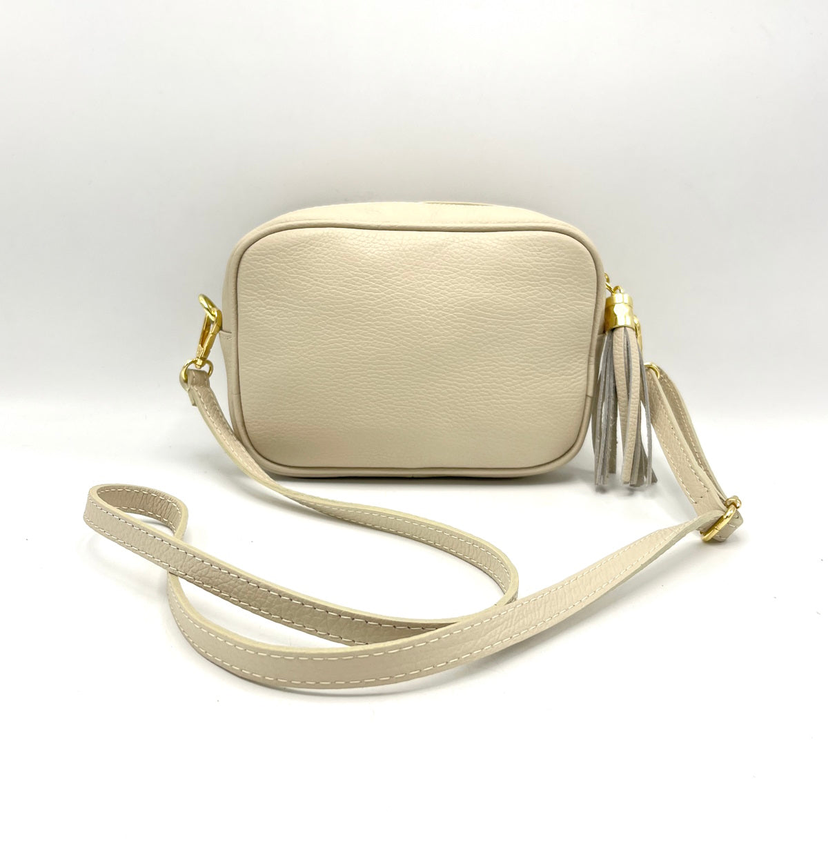 Genuine leather shoulder bag, for women, made in Italy, art. 112437