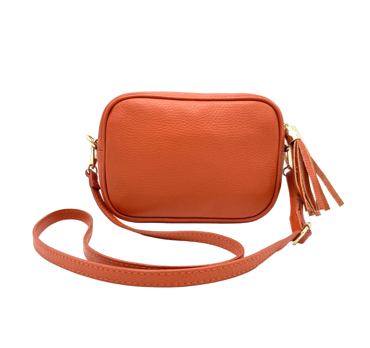 Genuine leather shoulder bag, for women, made in Italy, art. 112437