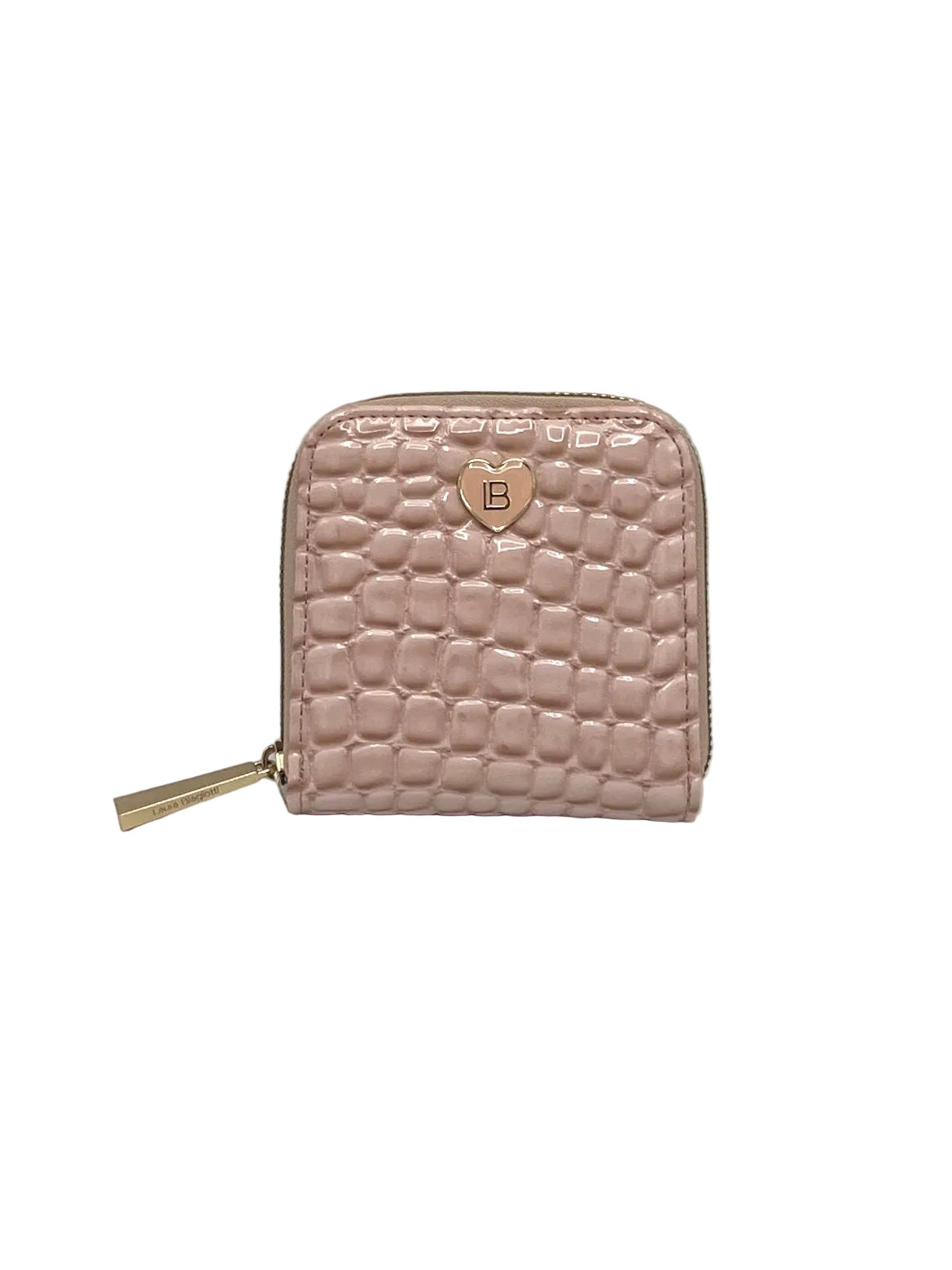 Women's Synthetic Leather Jewelry Travel Case with Ring Holder, Earring Organizer & Zip Pouch, Art. LB24290-1