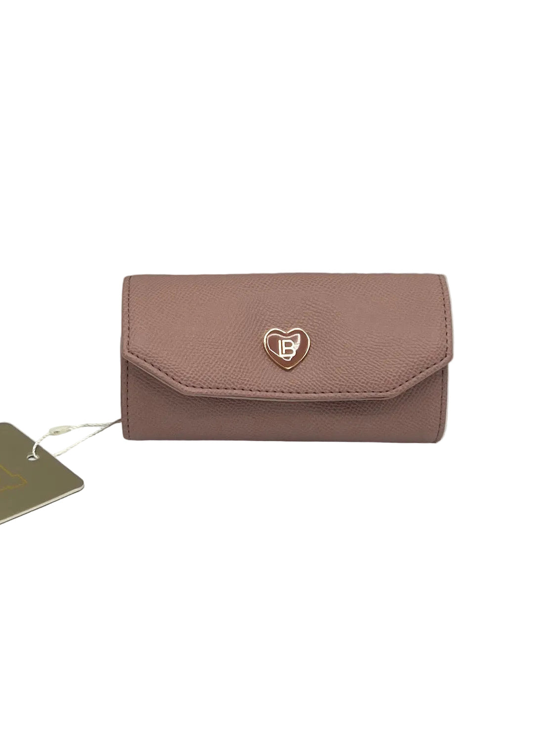 Women's Synthetic Leather Travel Jewelry Case Organizer with Zip Pouch & Ring Holder, Art. LB24291-2