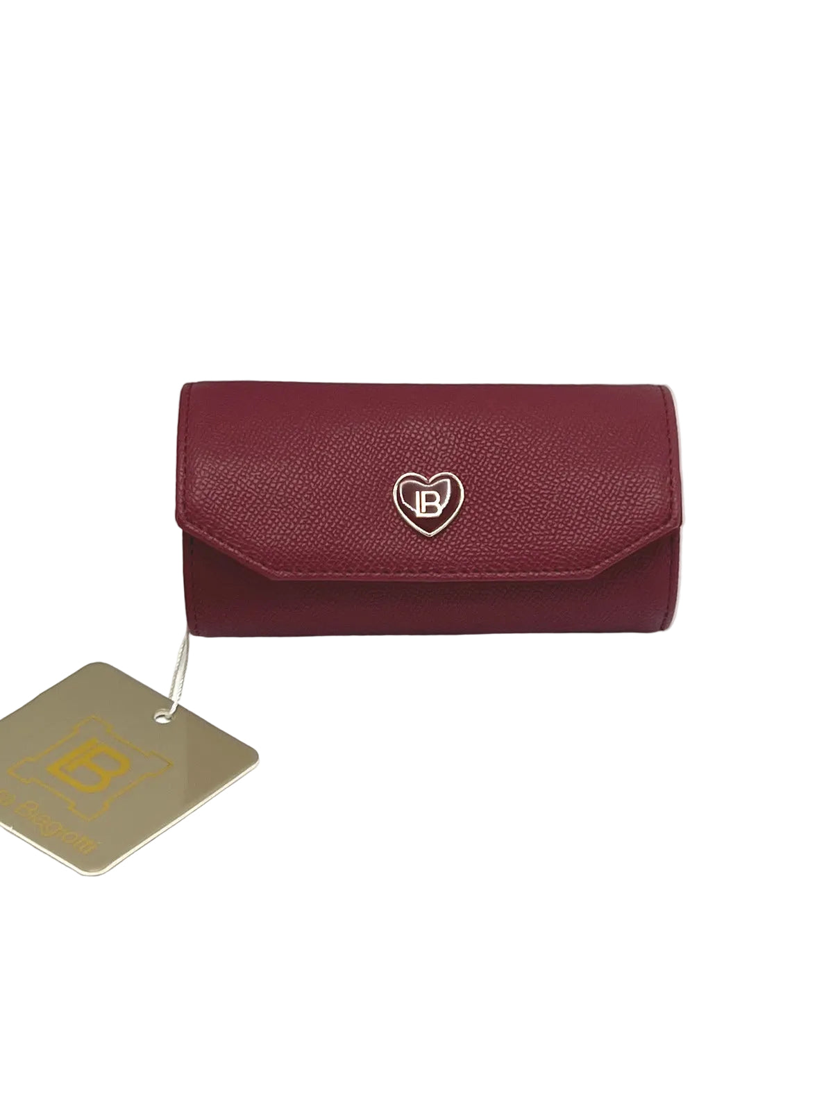 Women's Synthetic Leather Travel Jewelry Case Organizer with Zip Pouch & Ring Holder, Art. LB24291-2