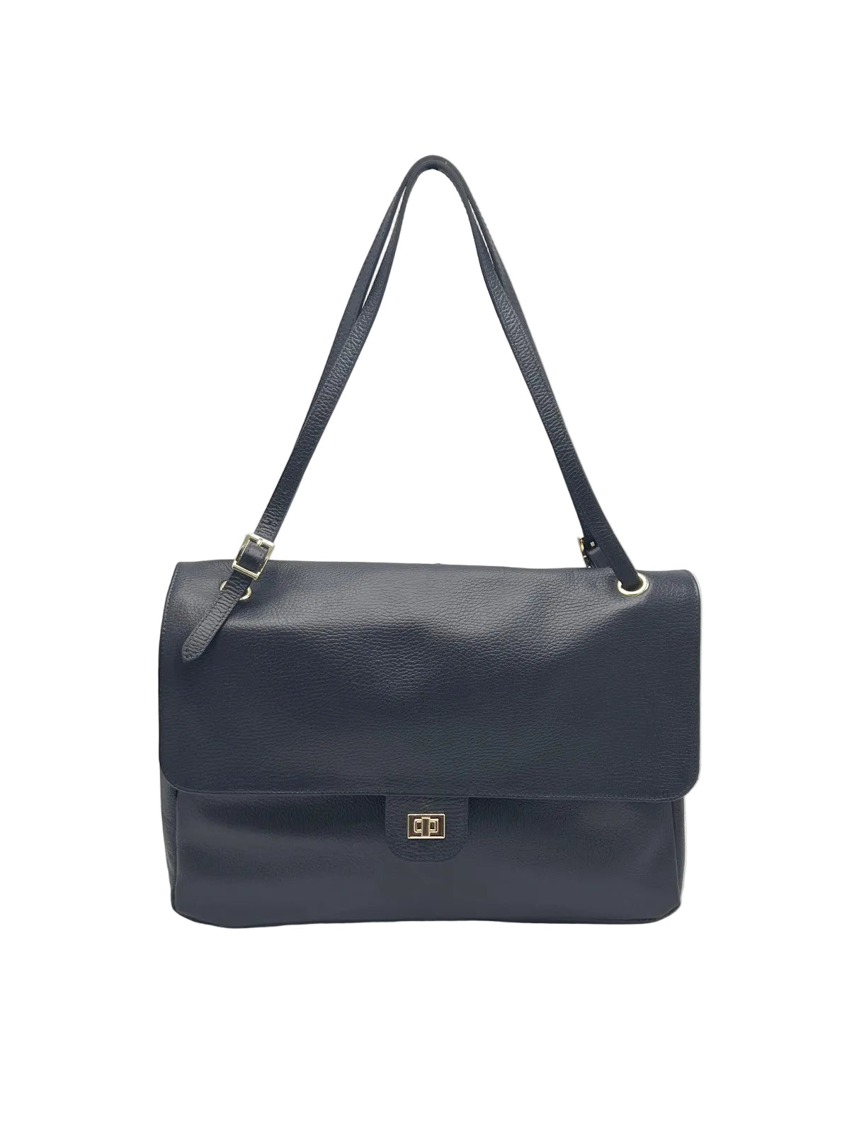 Women's Large Genuine Leather Shoulder & Crossbody Bag, Made in Italy, art. 112780