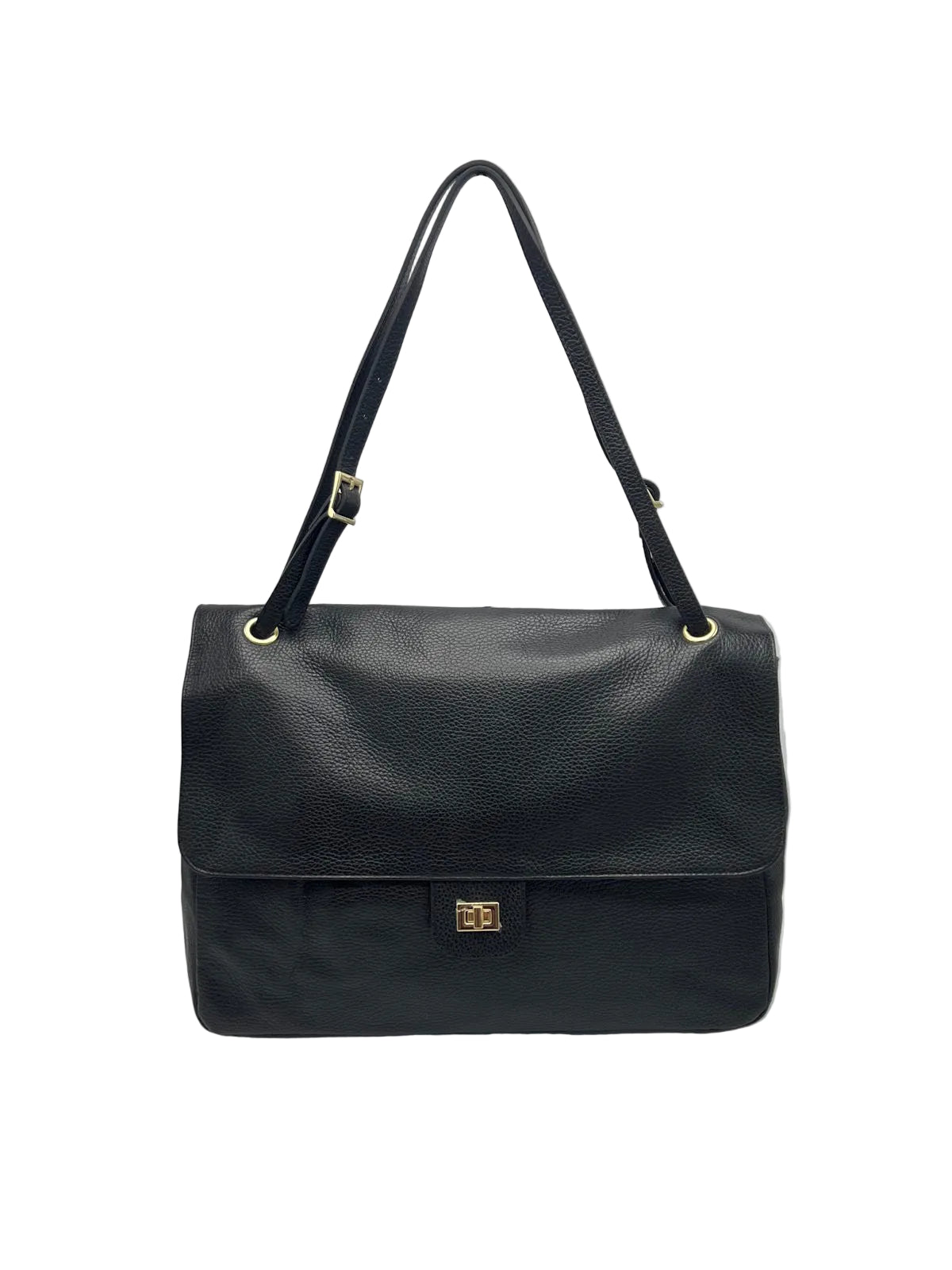 Women's Large Genuine Leather Shoulder & Crossbody Bag, Made in Italy, art. 112780