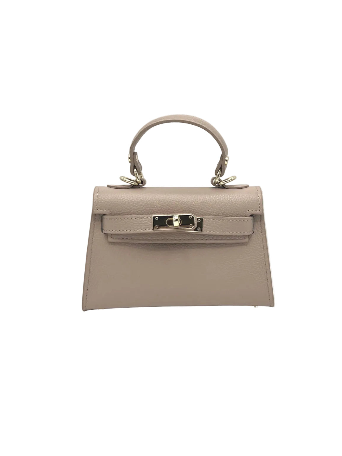 Genuine Leather Shoulder Bag, Made in Italy, art. 112609