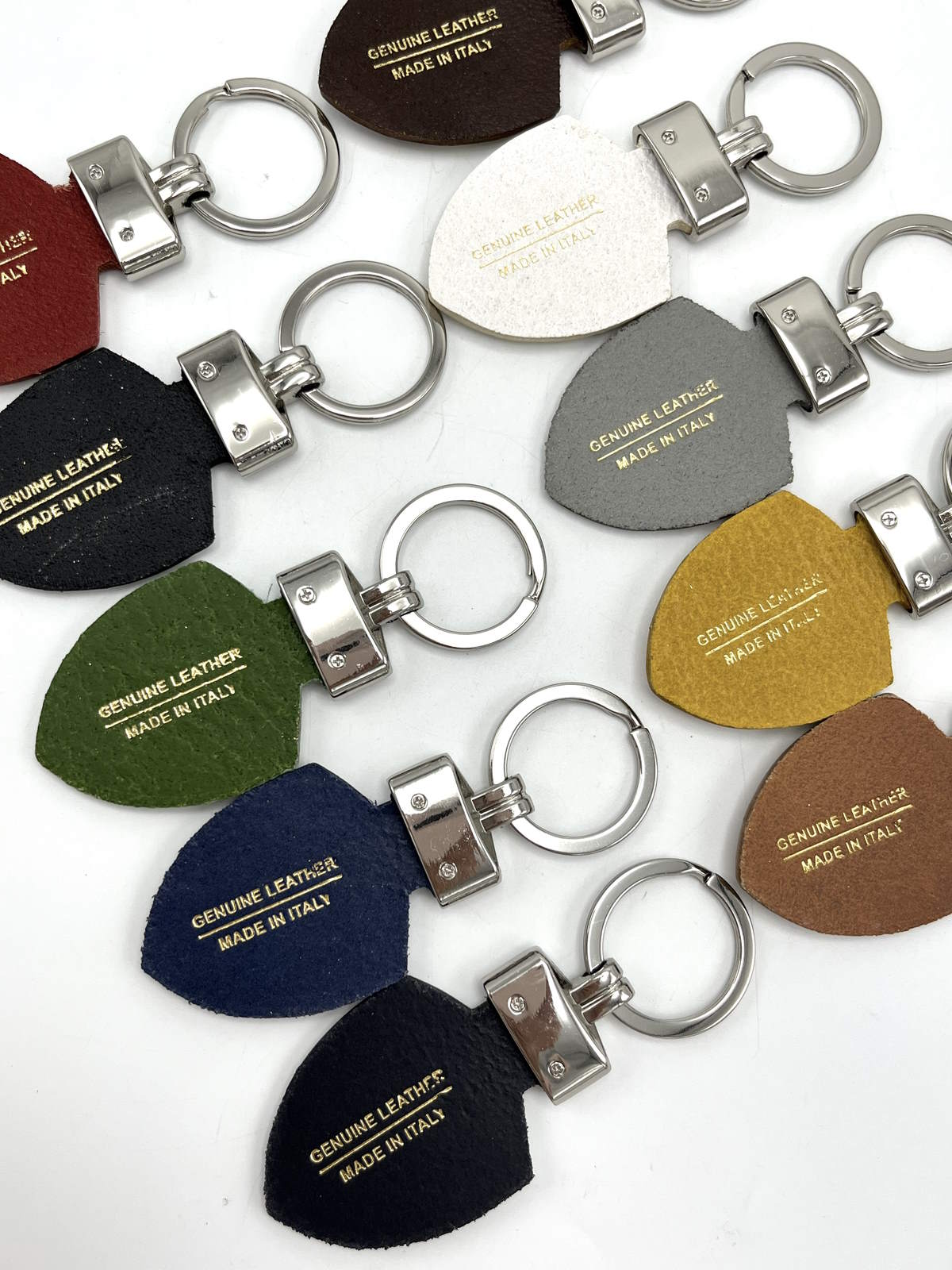 Genuine leather Keychain, Made in Italy, art. KVenezia1