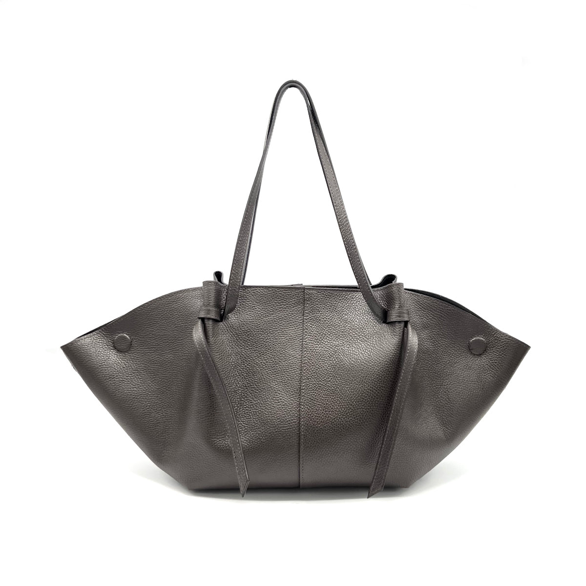 Genuine leather shopping bag, Made in Italy, art. 112615