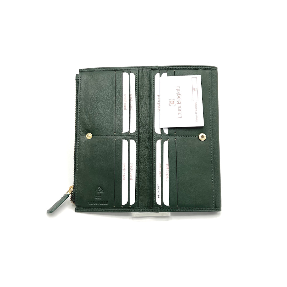 Genuine leather wallet, for women, Laura Biagiotti, art. LB25760-18